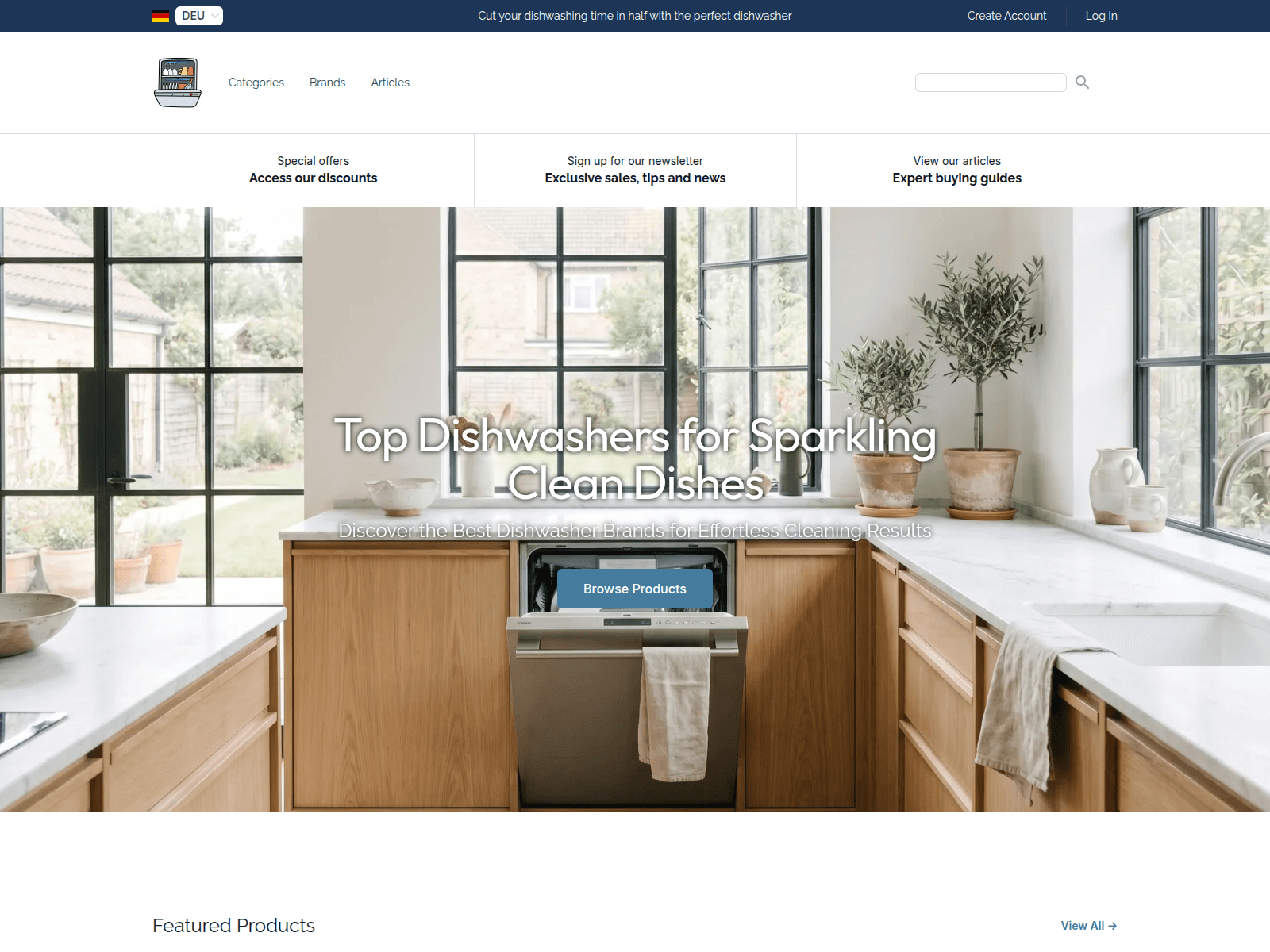 Dishwashers screenshot