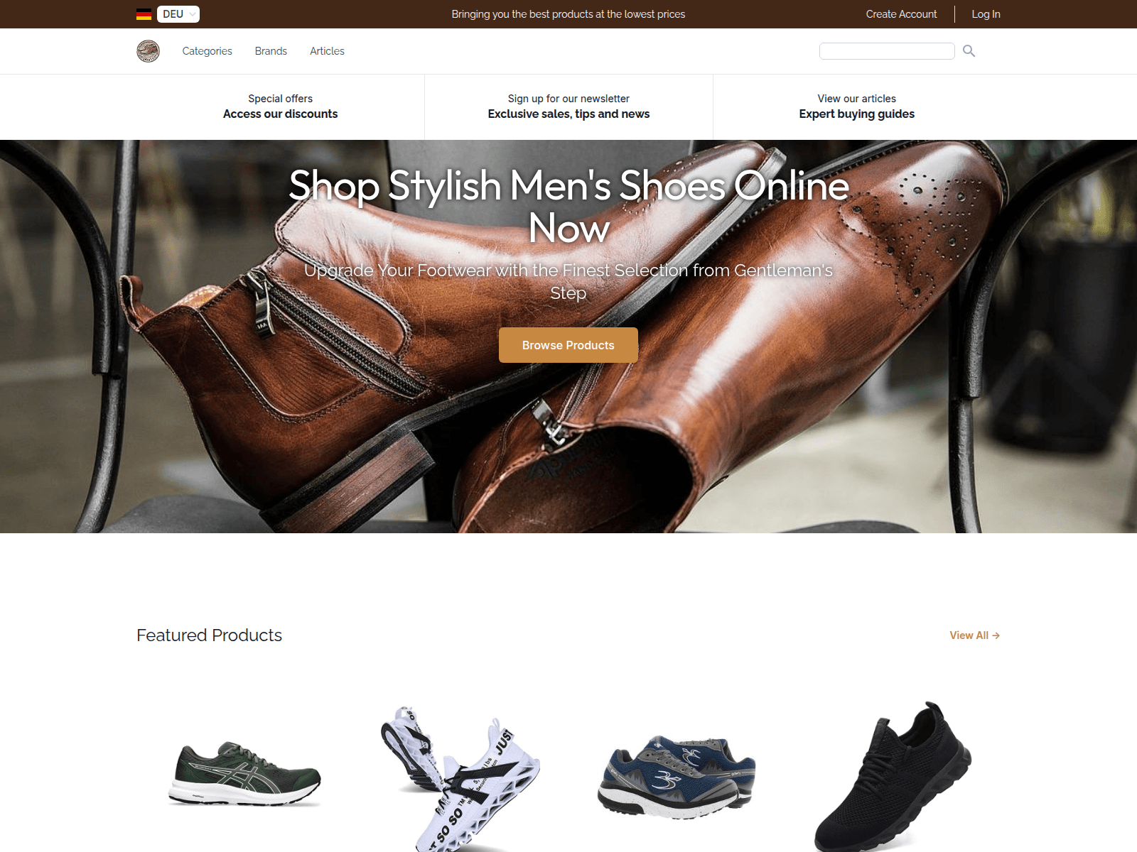 Gentleman's Step screenshot