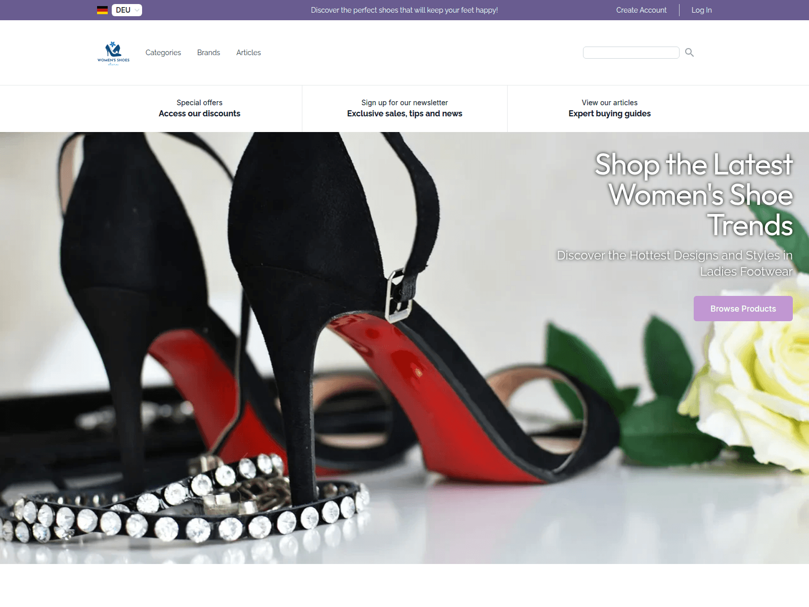 Ladies Shoes screenshot