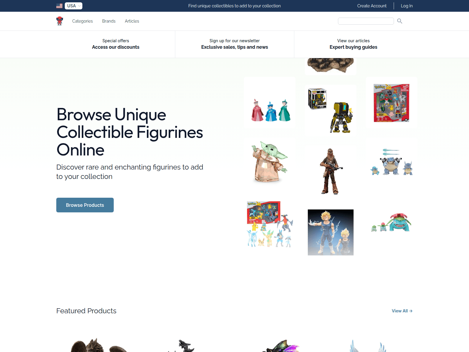 Collectible Figurines screenshot