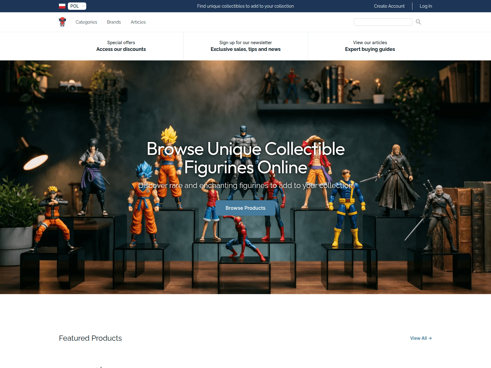 Collectible Figurines screenshot