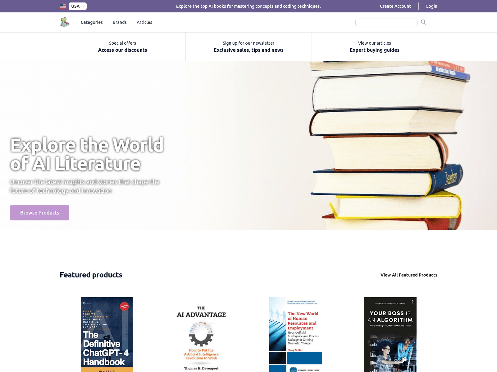 AI Books screenshot