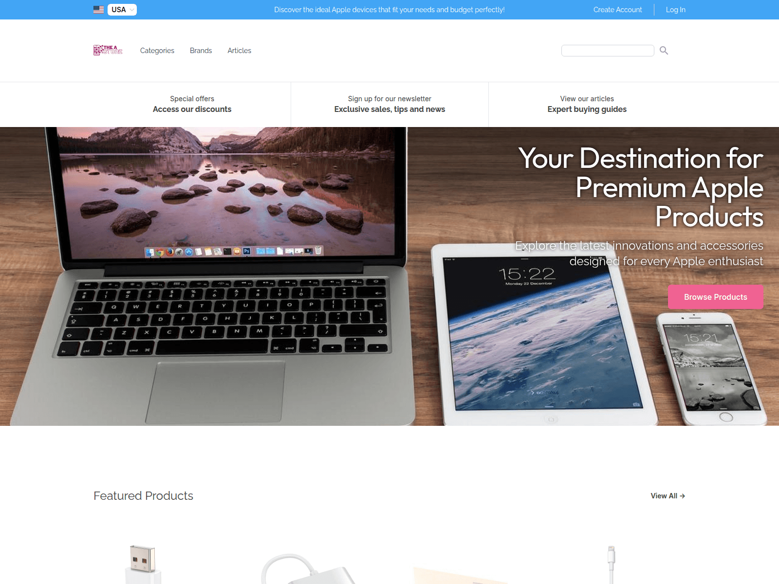 The Apple Store screenshot