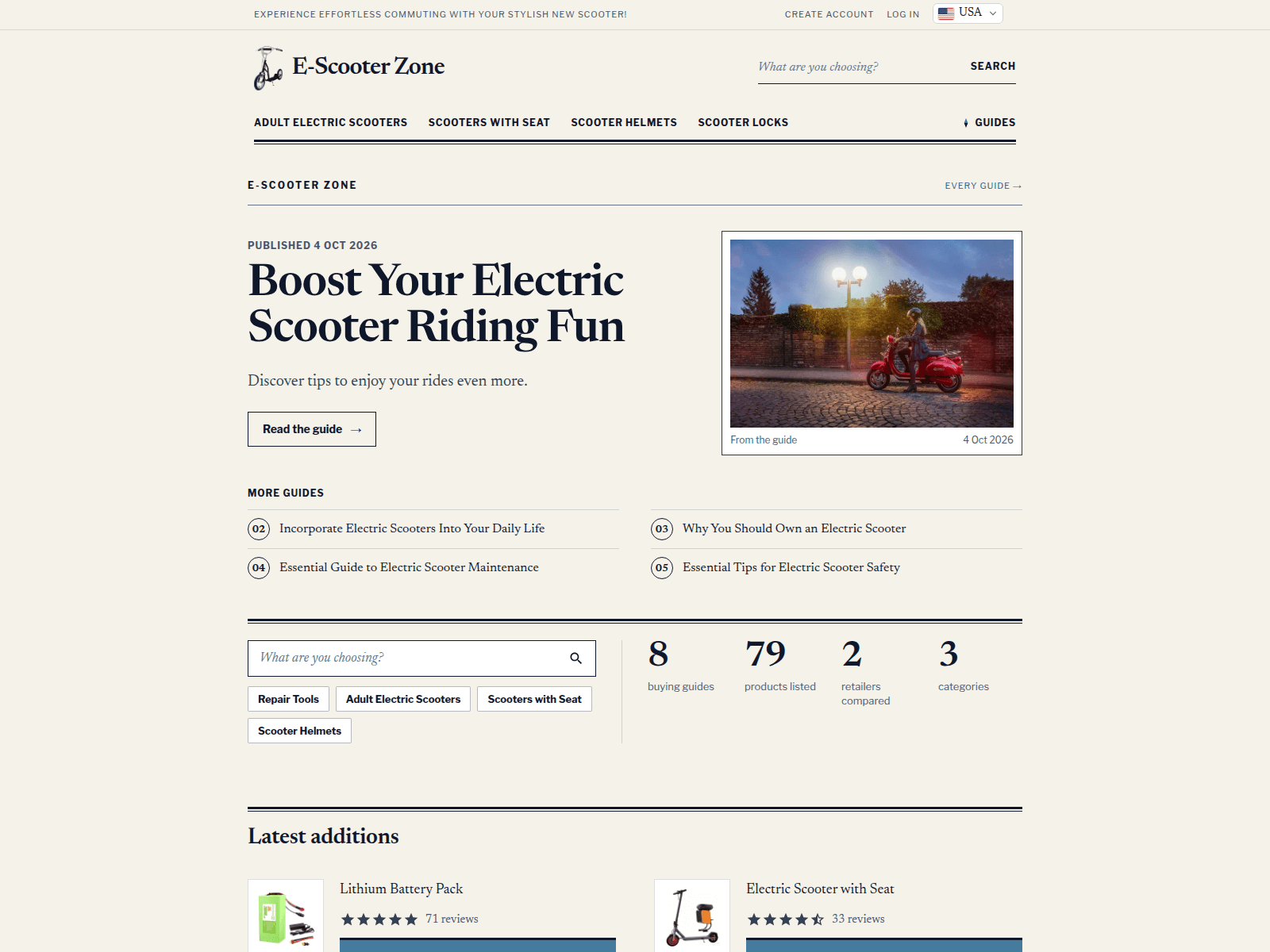 E-Scooter Zone screenshot