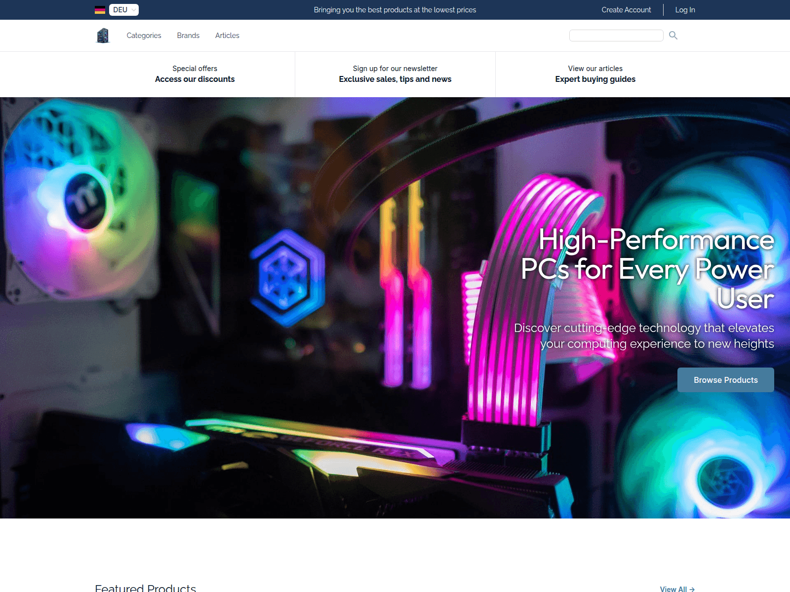 PowerPC Store screenshot