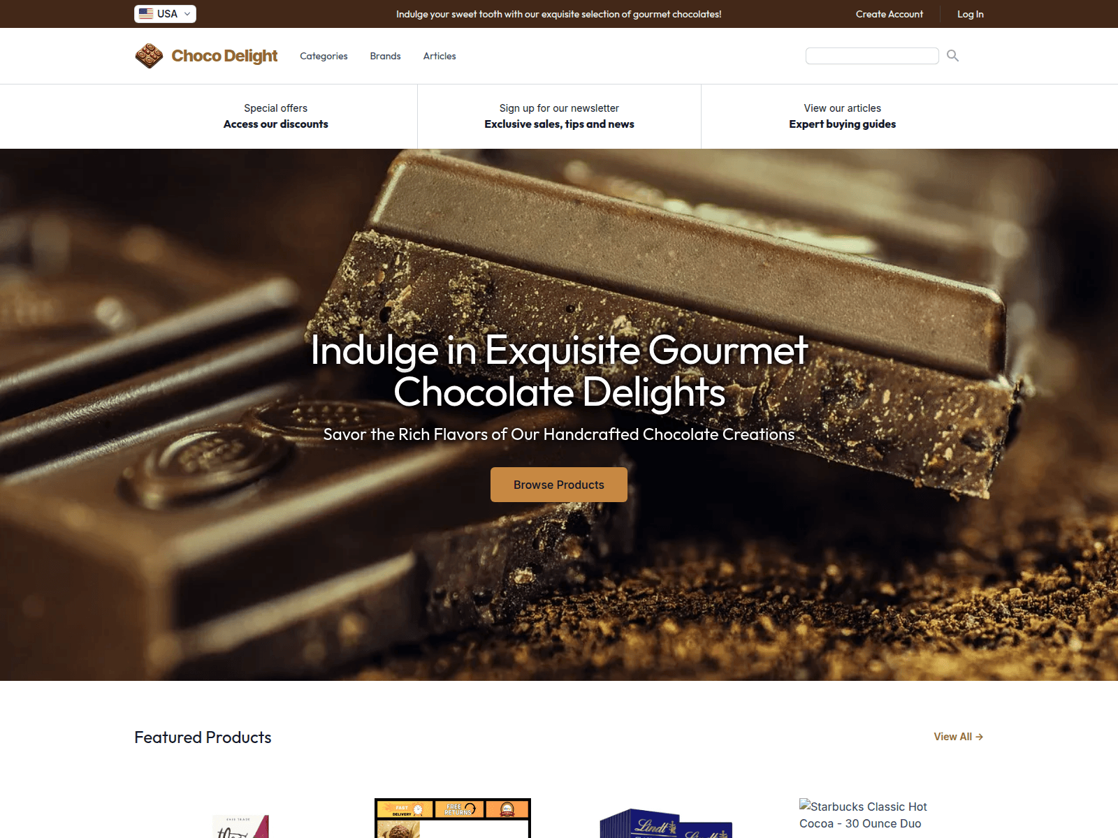 Choco Delight screenshot