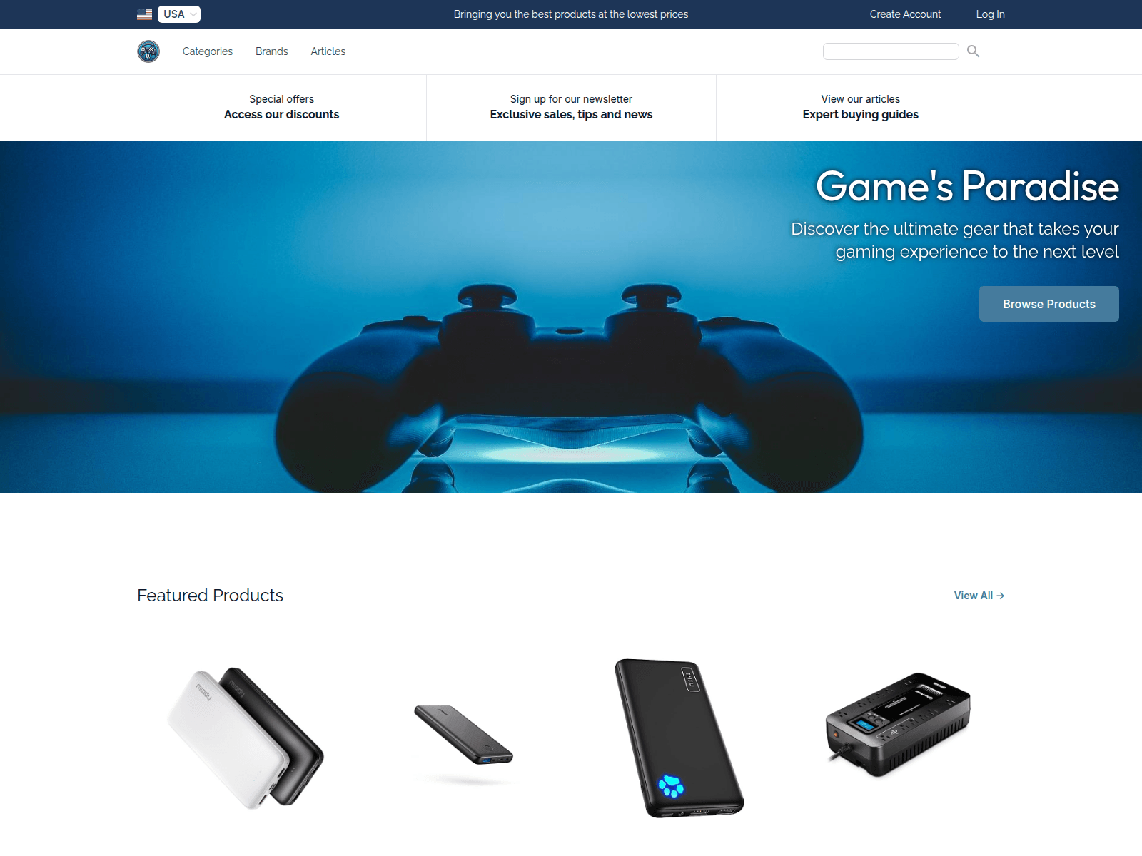 Gamer’s Paradise screenshot