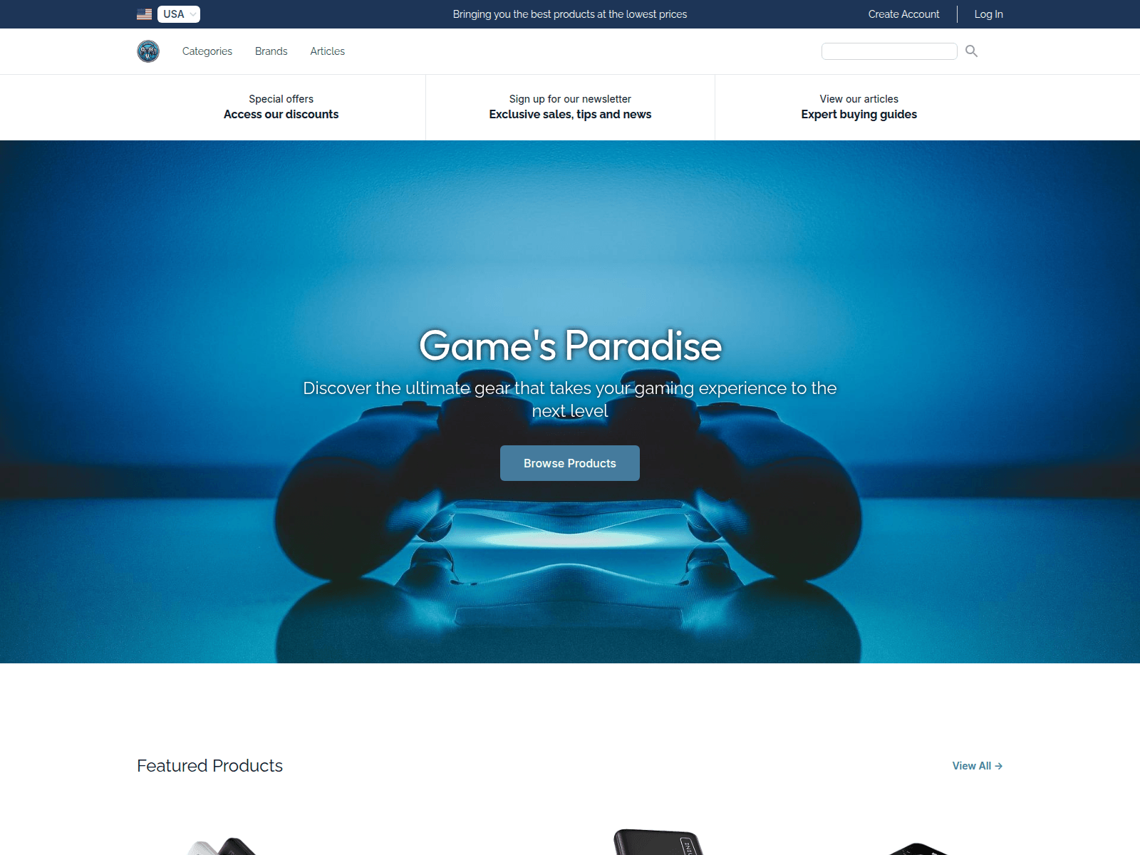 Gamer’s Paradise screenshot