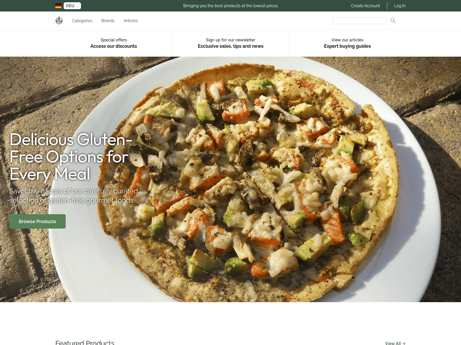 Gluten-Free Gourmet screenshot