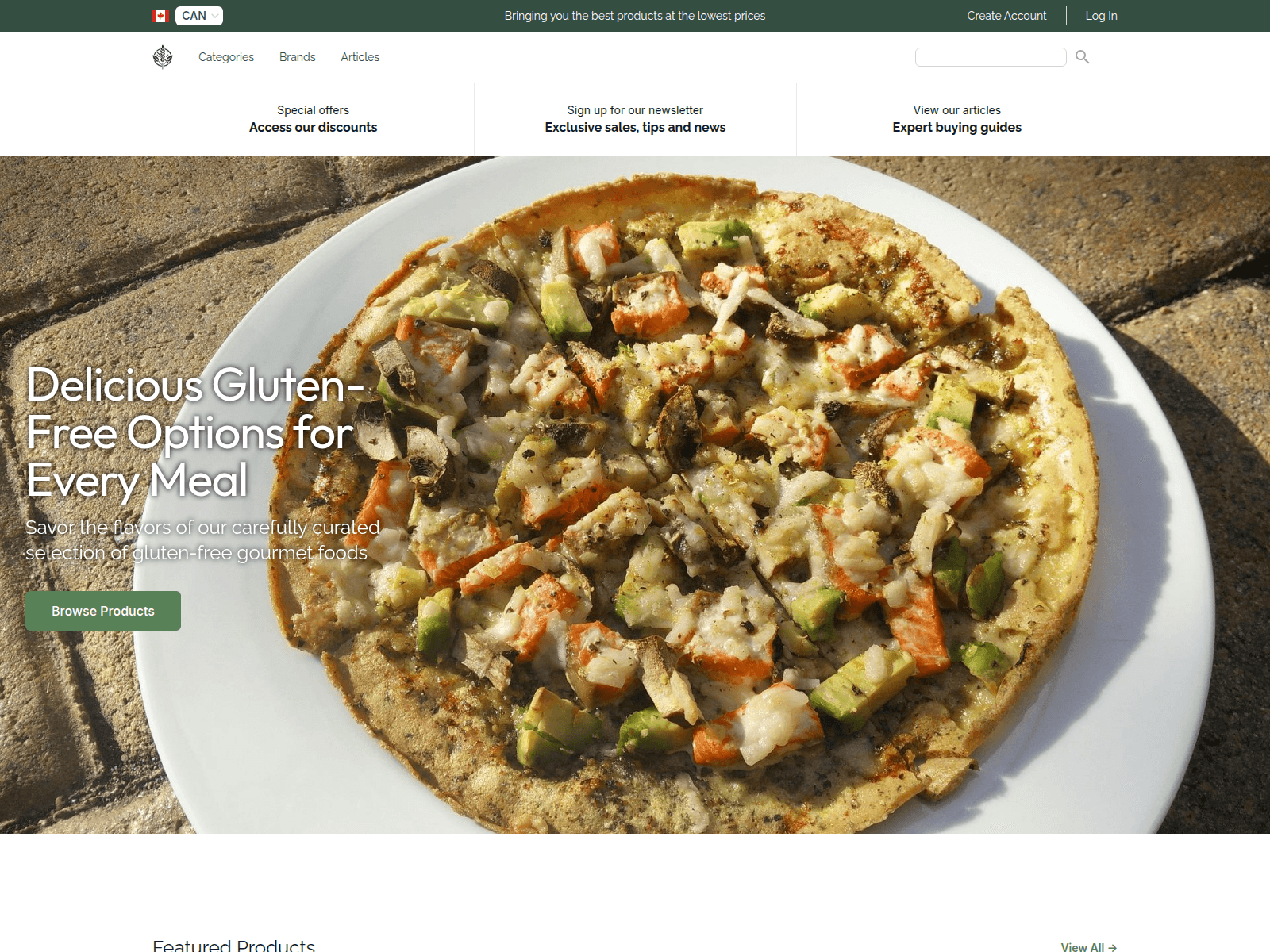 Gluten-Free Gourmet screenshot