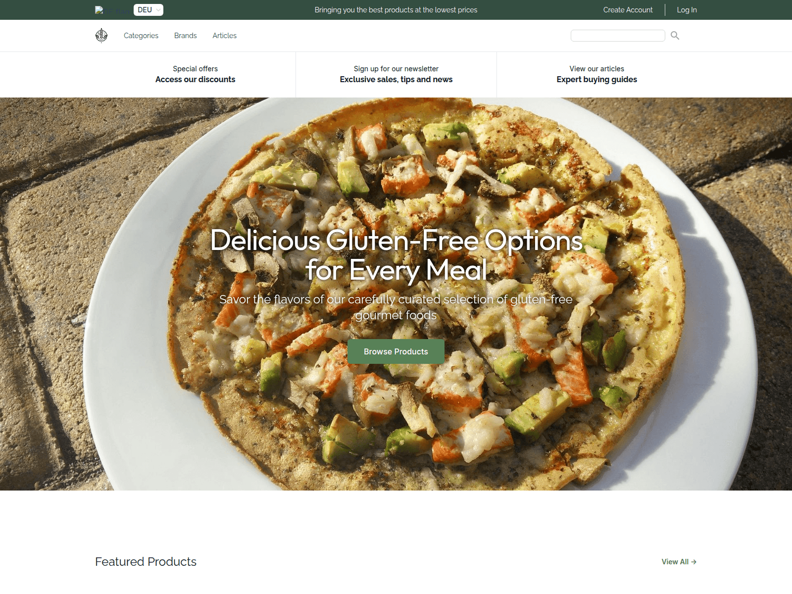 Gluten-Free Gourmet screenshot