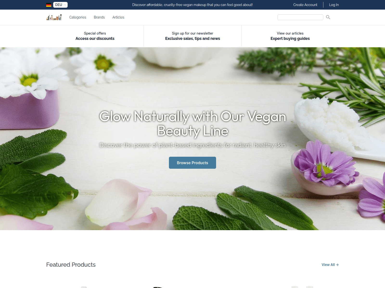 Vegan Glow screenshot