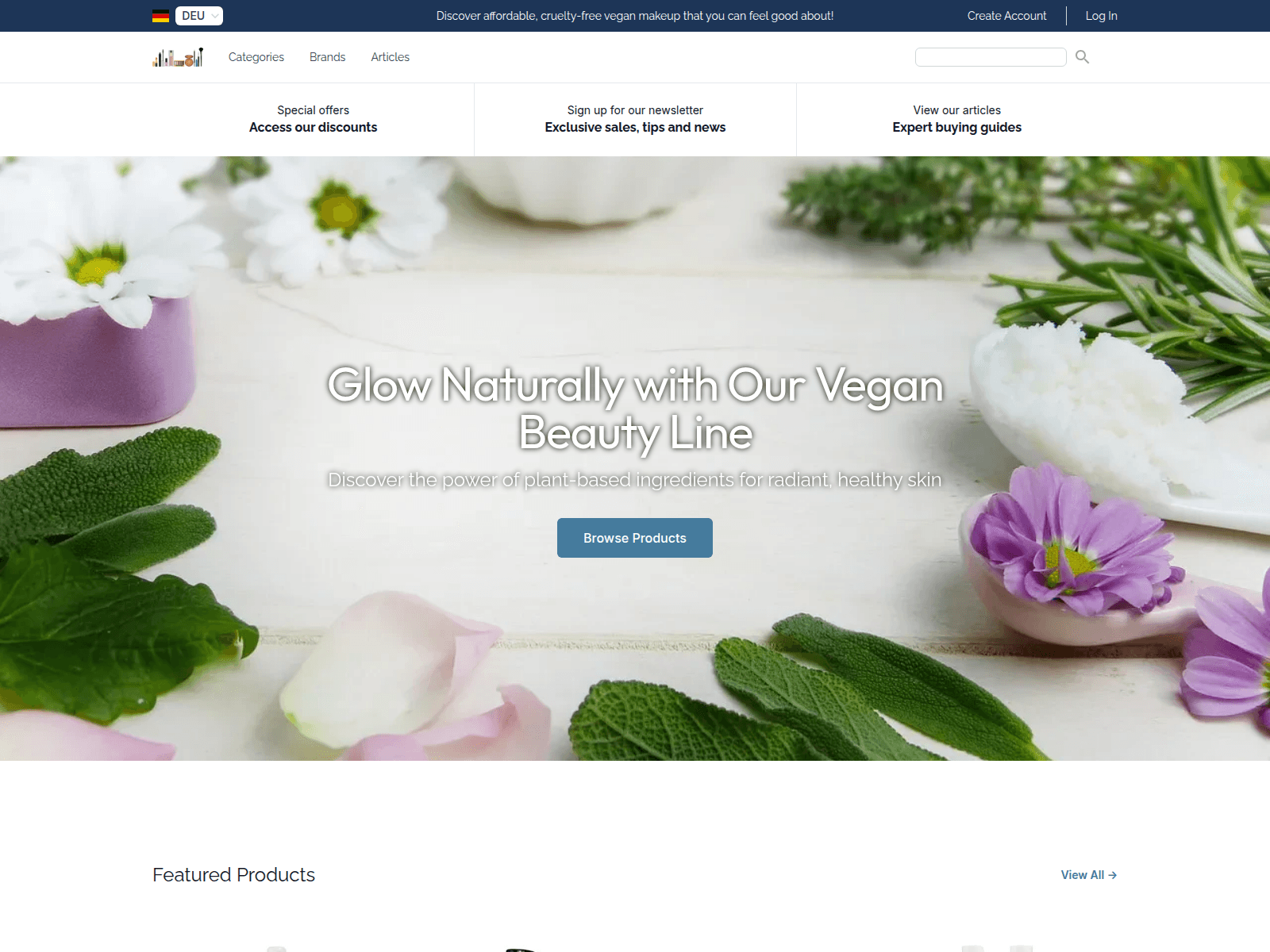 Vegan Glow screenshot