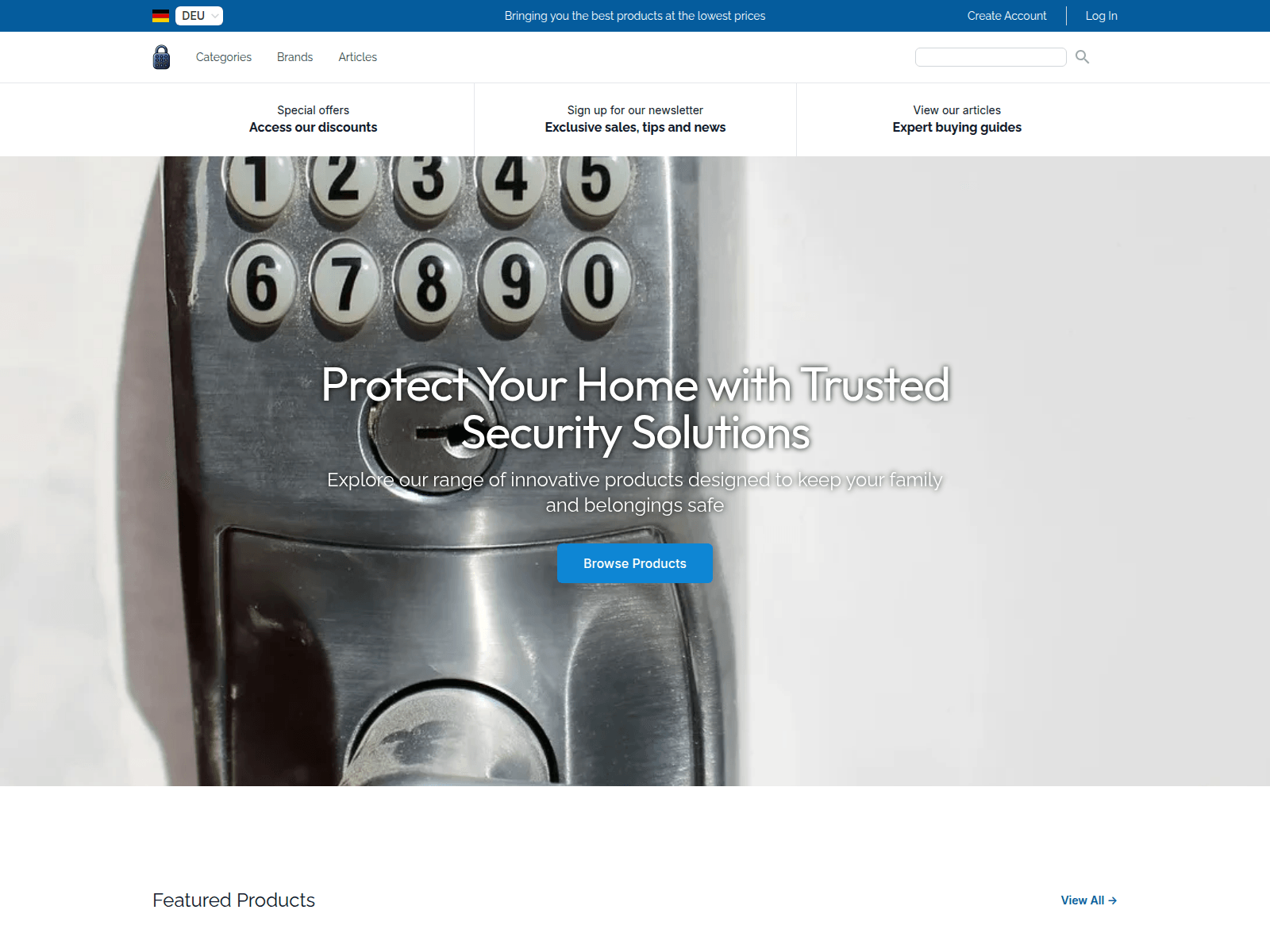 SecureHome Solutions screenshot