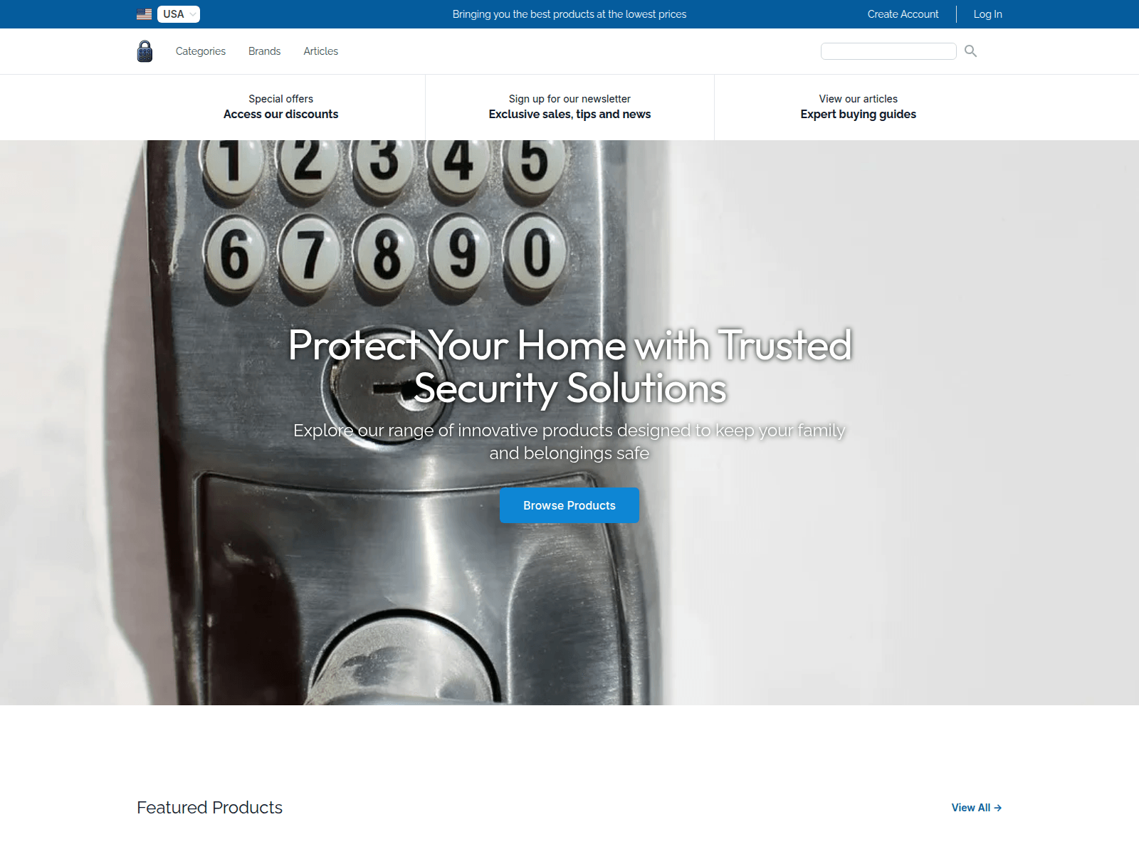 SecureHome Solutions screenshot