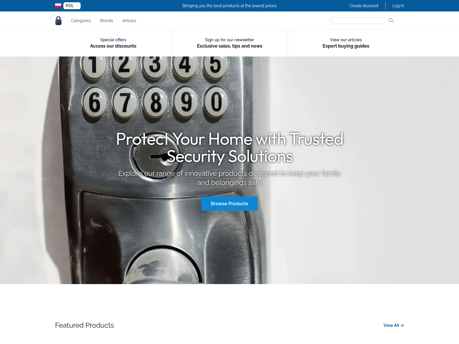 SecureHome Solutions screenshot