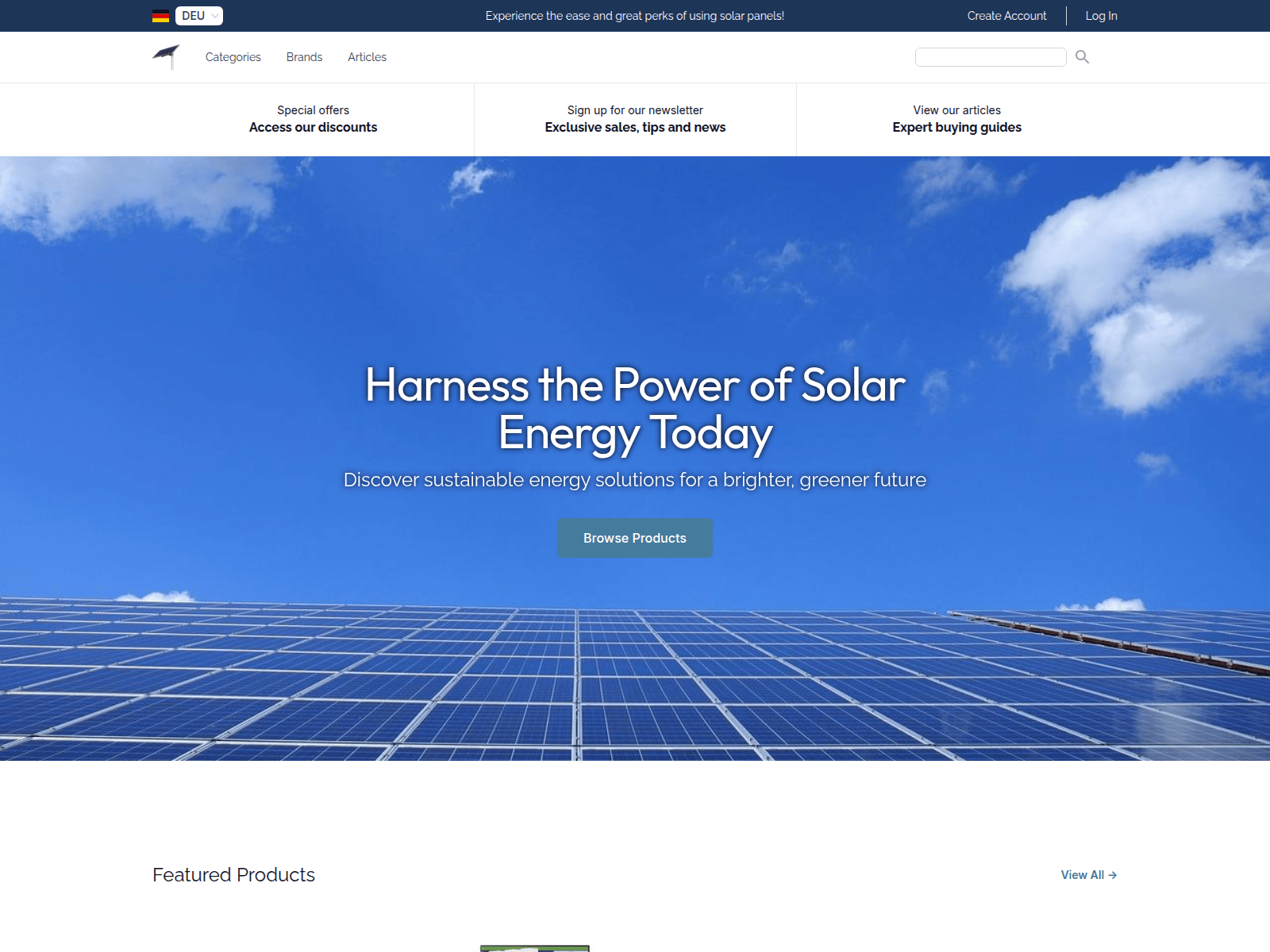 Sun Power Solutions screenshot
