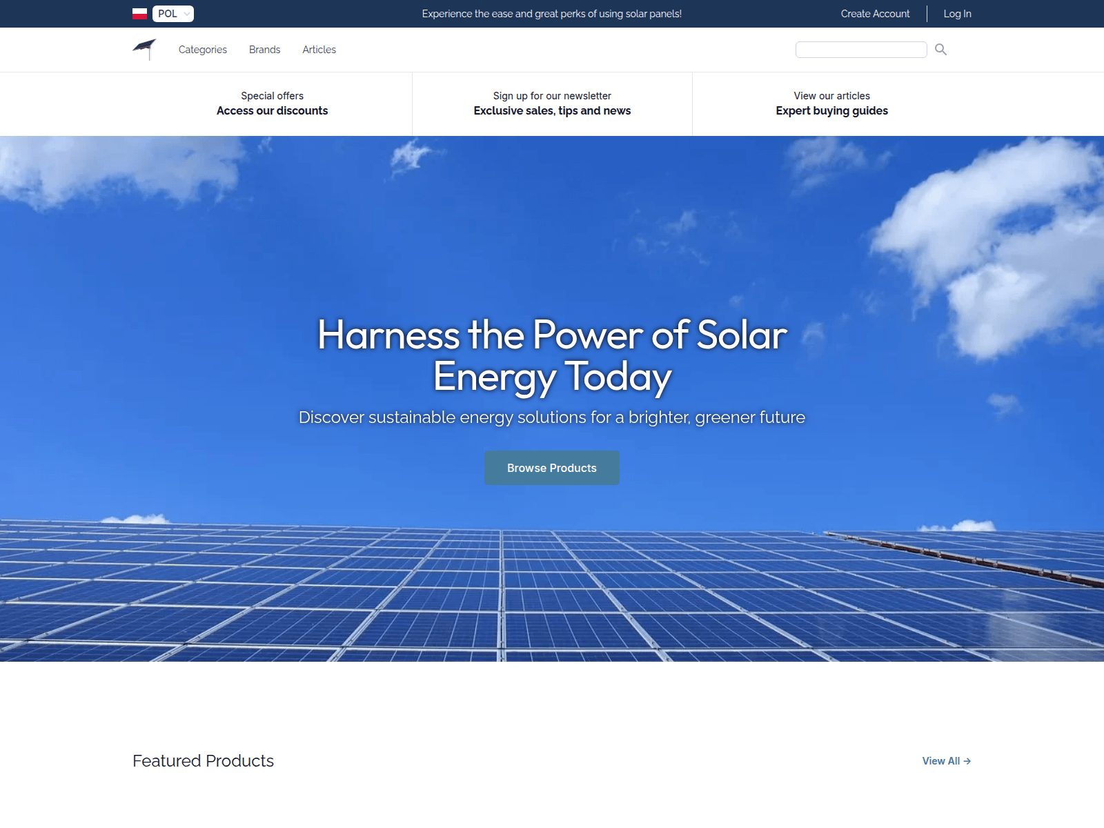 Sun Power Solutions screenshot