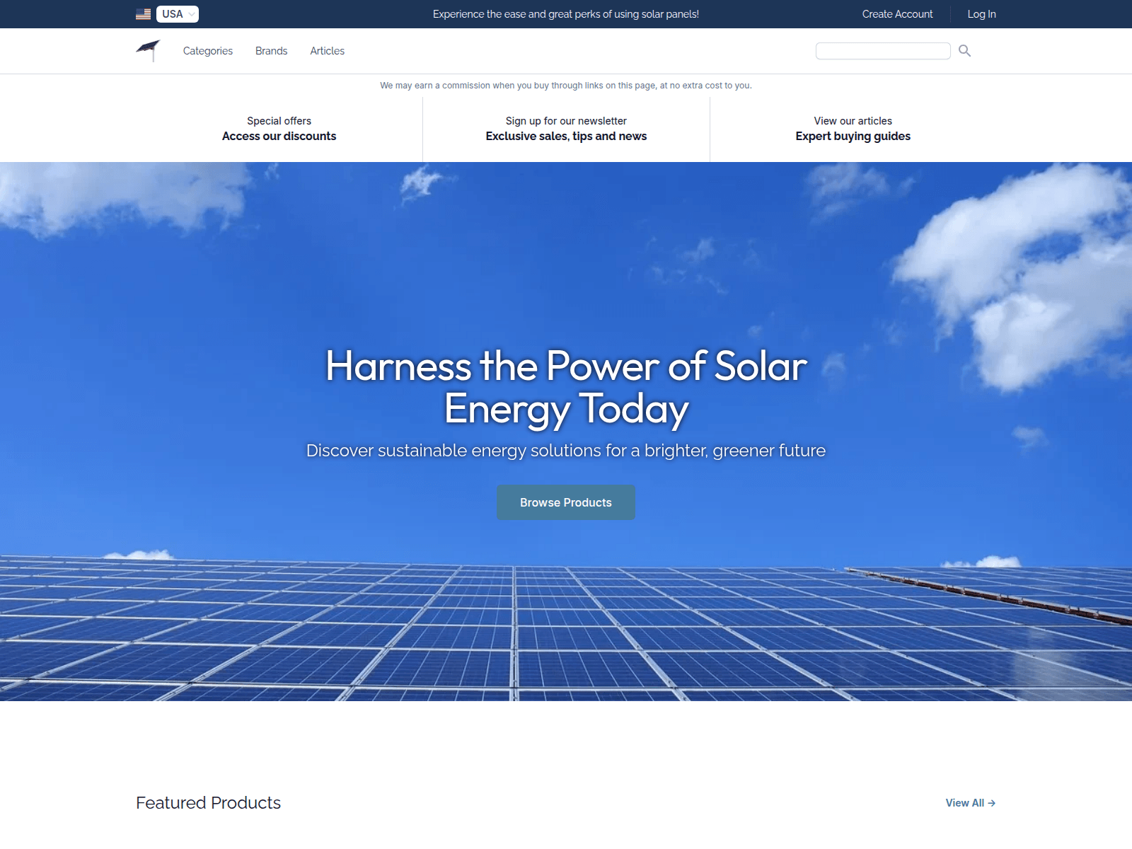 Sun Power Solutions screenshot