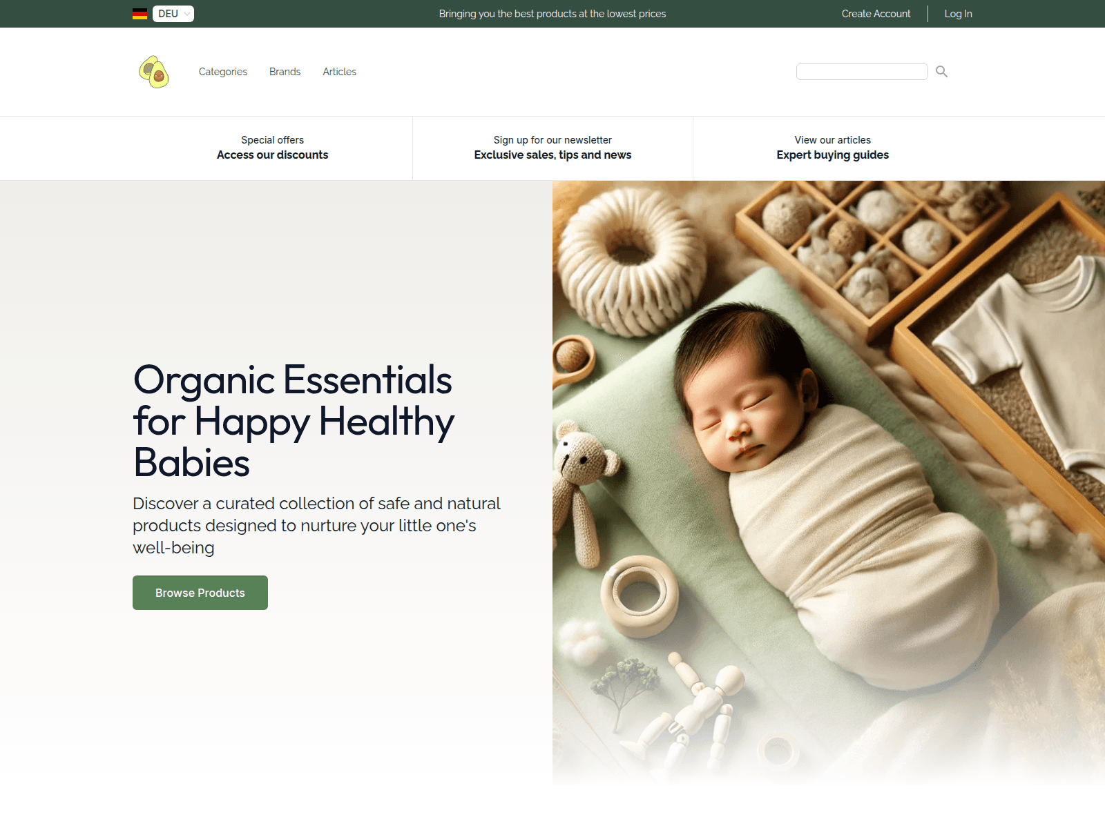 PureBaby Boutique screenshot