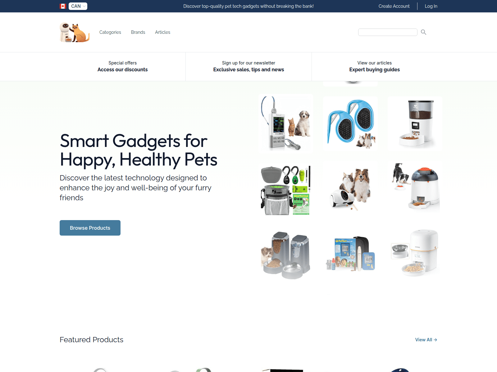 PetTech Innovations screenshot