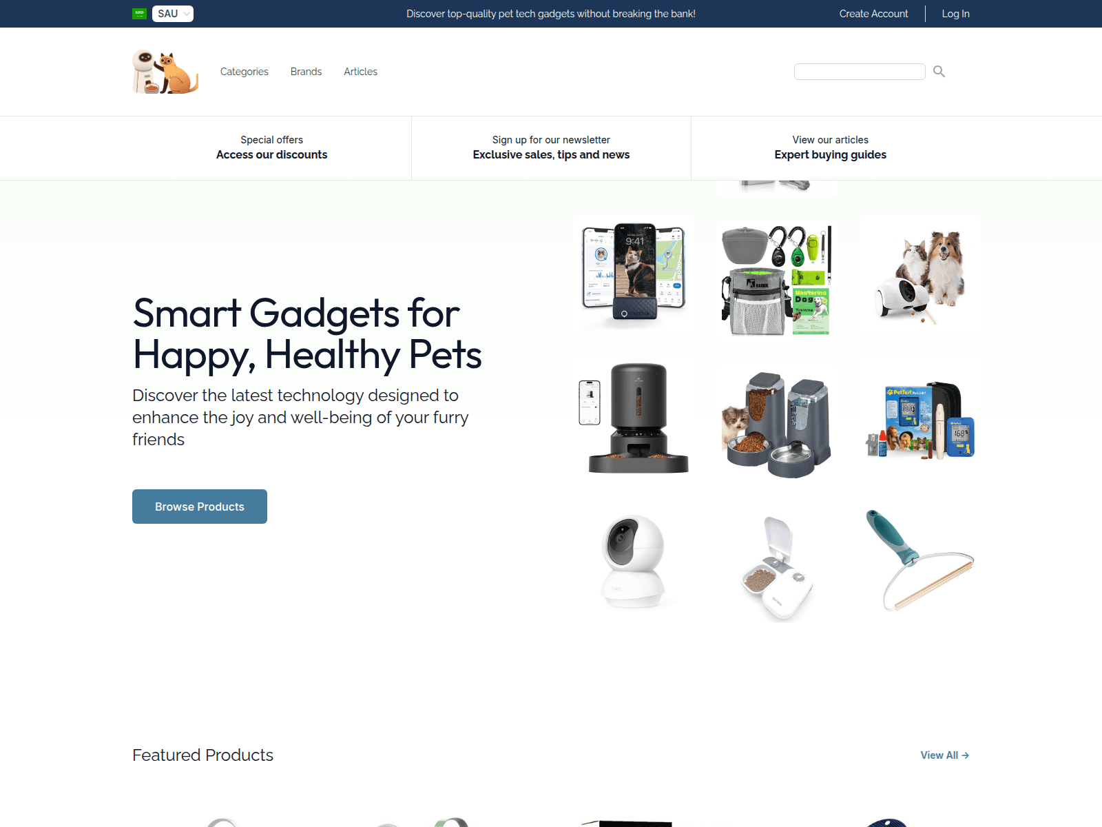 PetTech Innovations screenshot