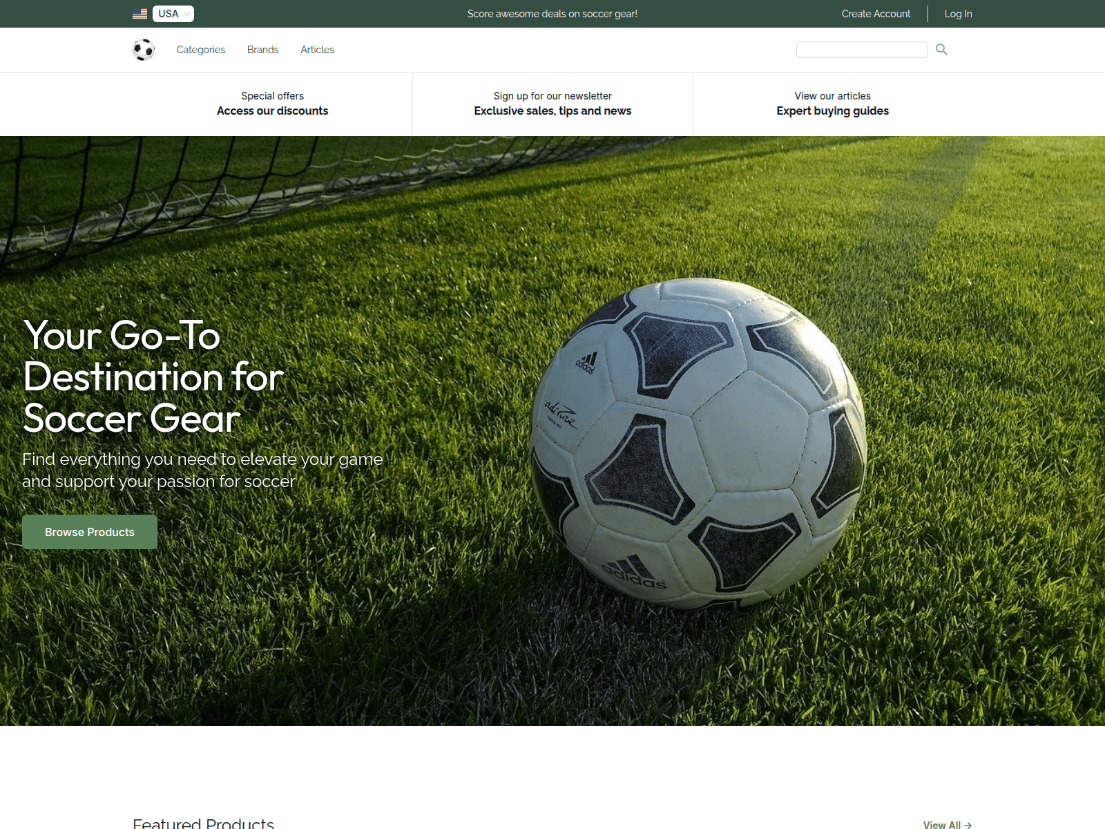 Soccer Store screenshot