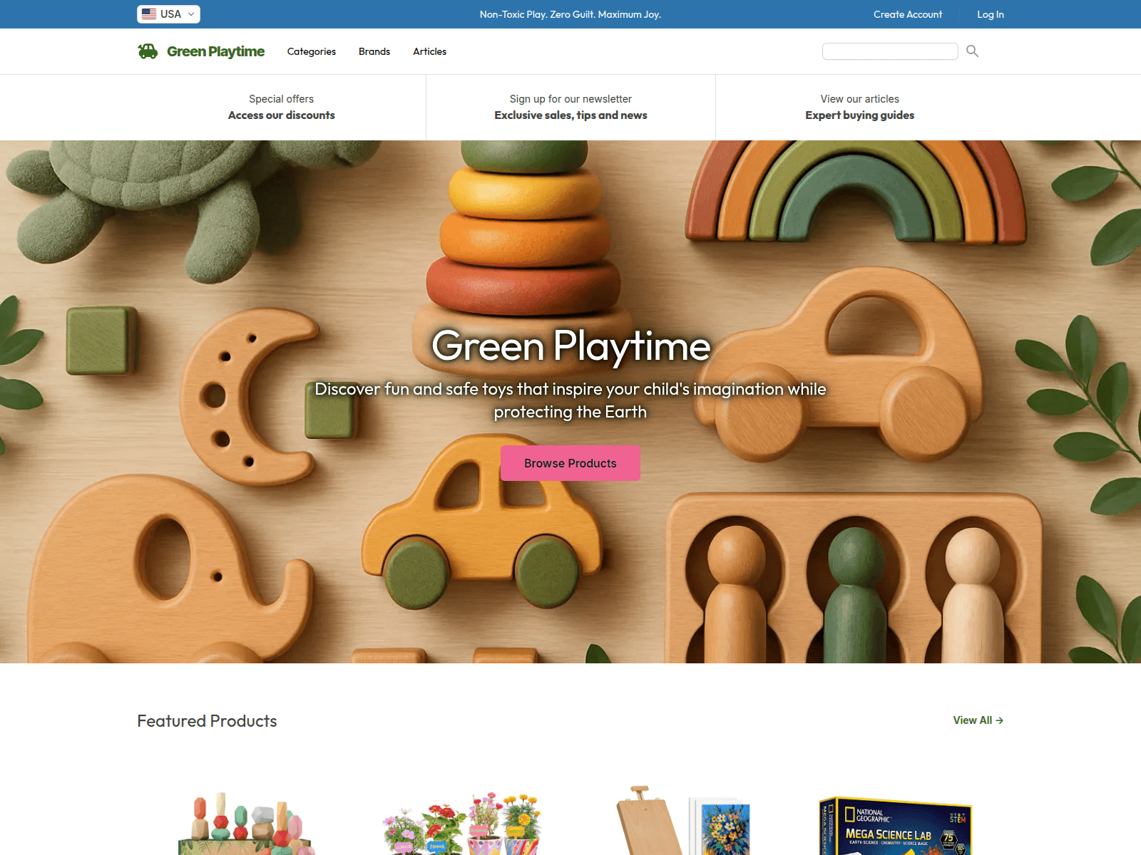 Green Playtime screenshot