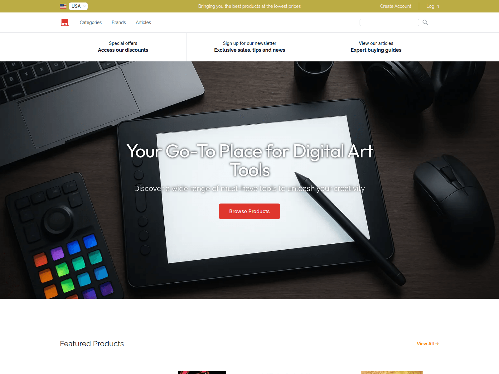 Digital Art Supplies screenshot