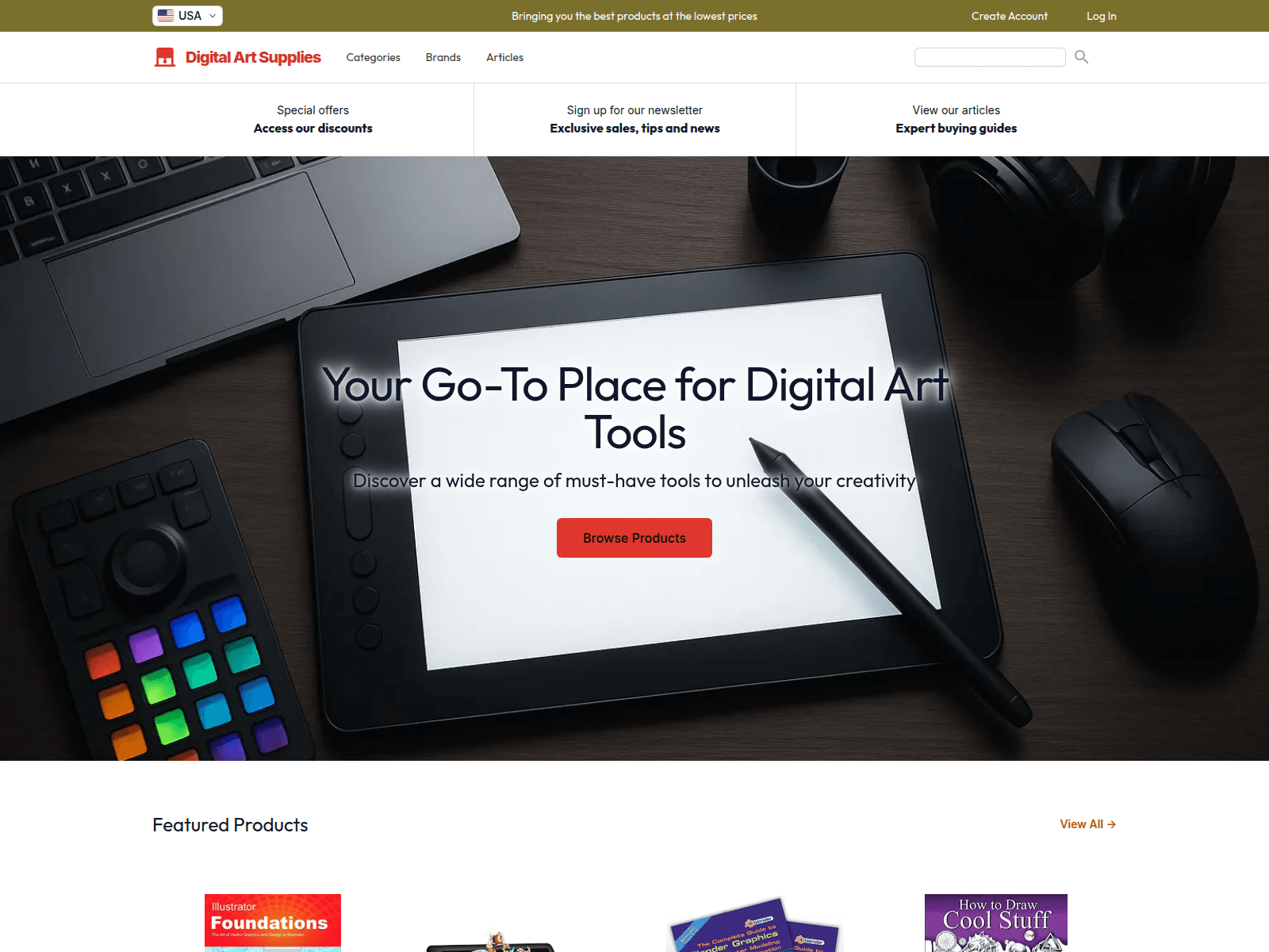 Digital Art Supplies screenshot
