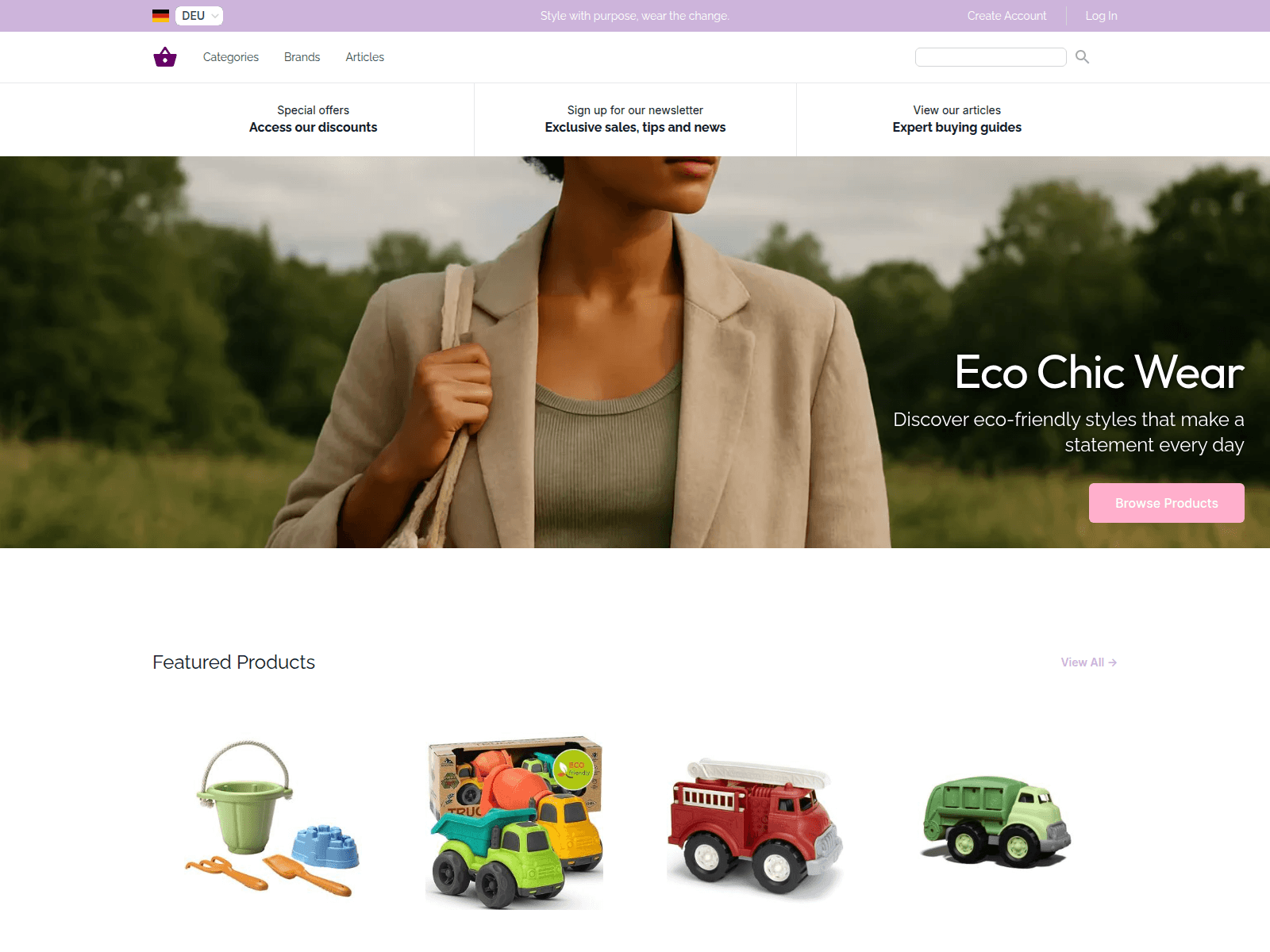 Echo Chic Wear screenshot