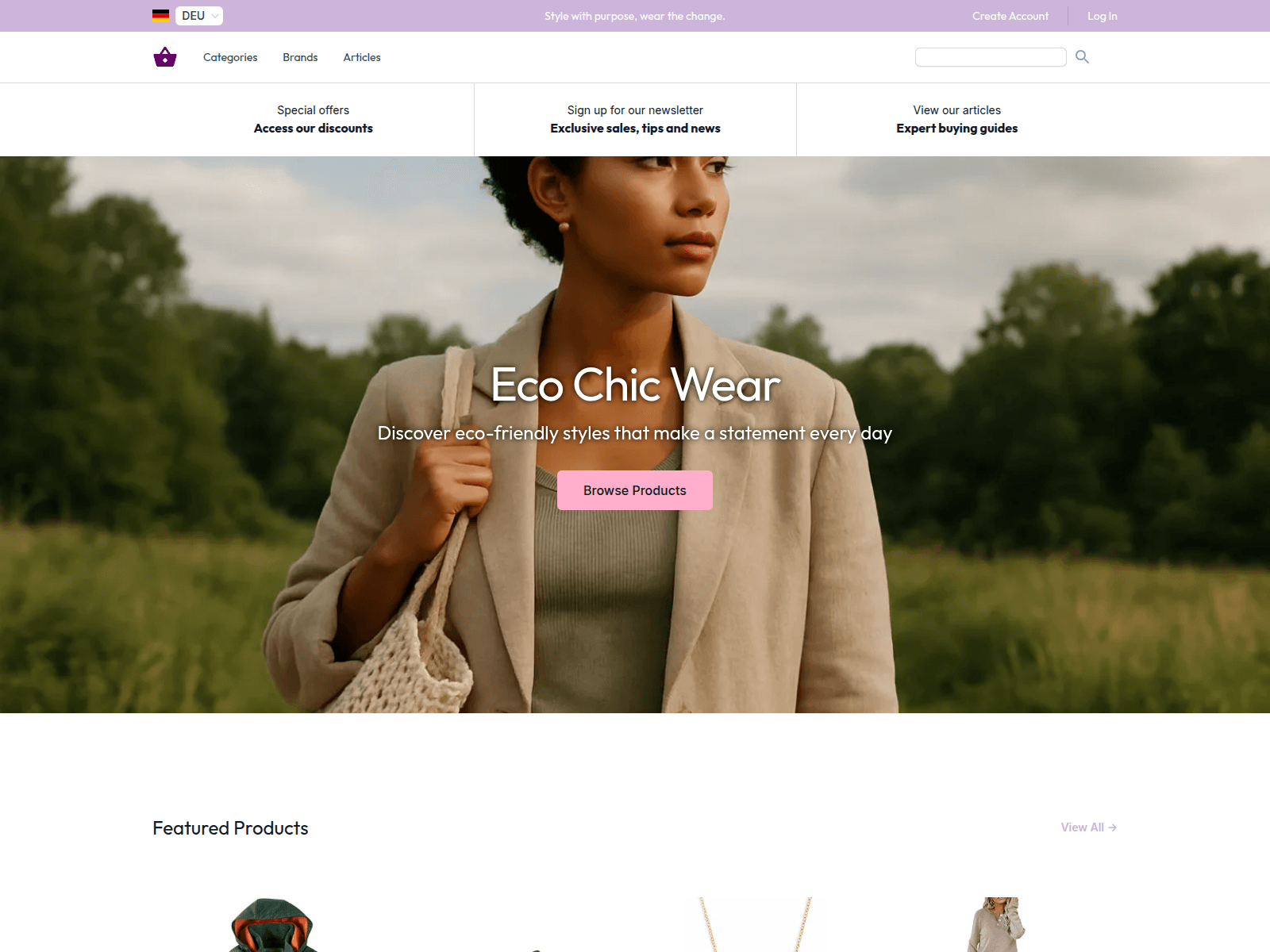 Echo Chic Wear screenshot