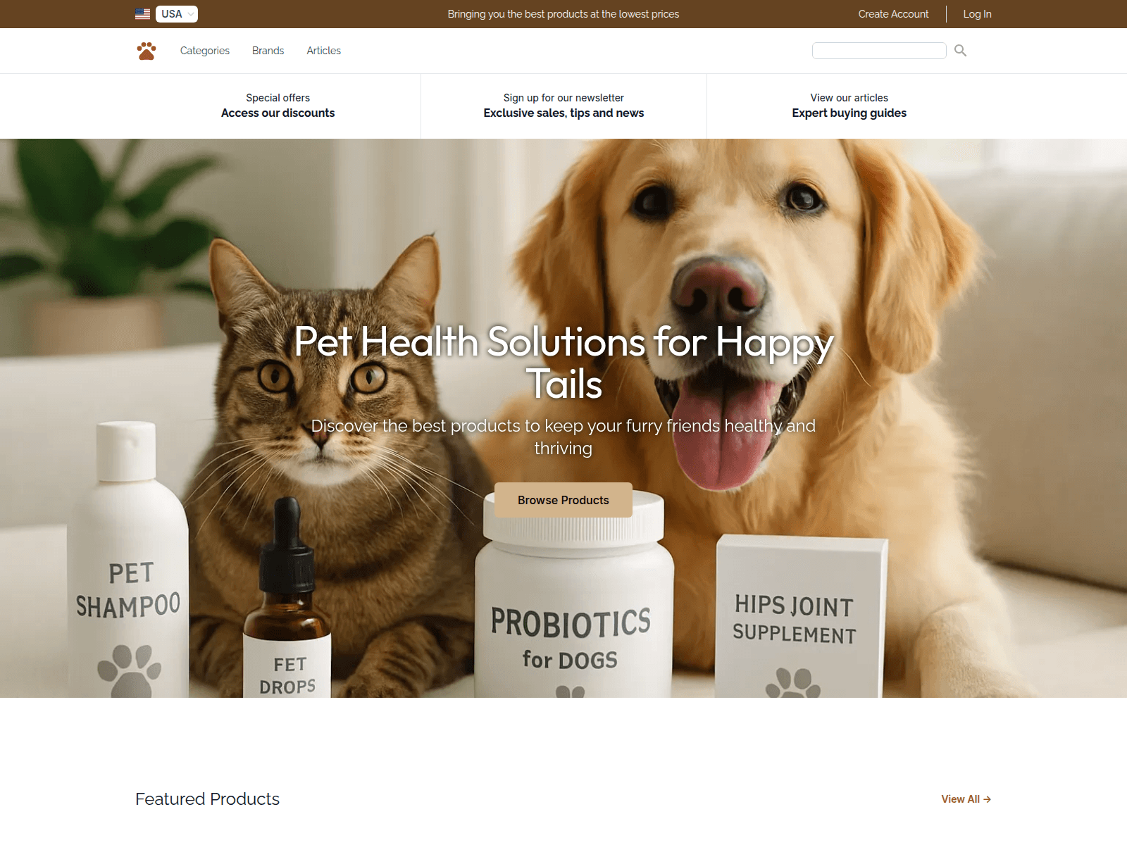 Healthy paws screenshot