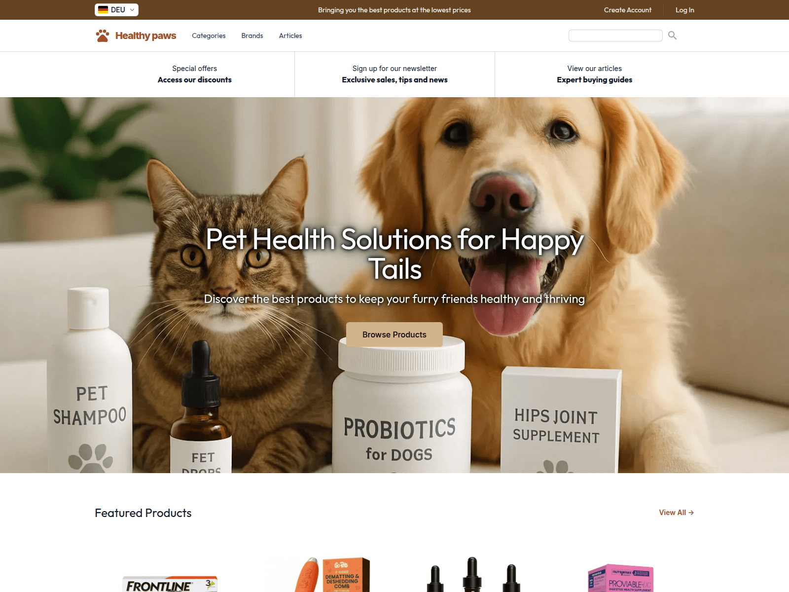 Healthy Paws screenshot
