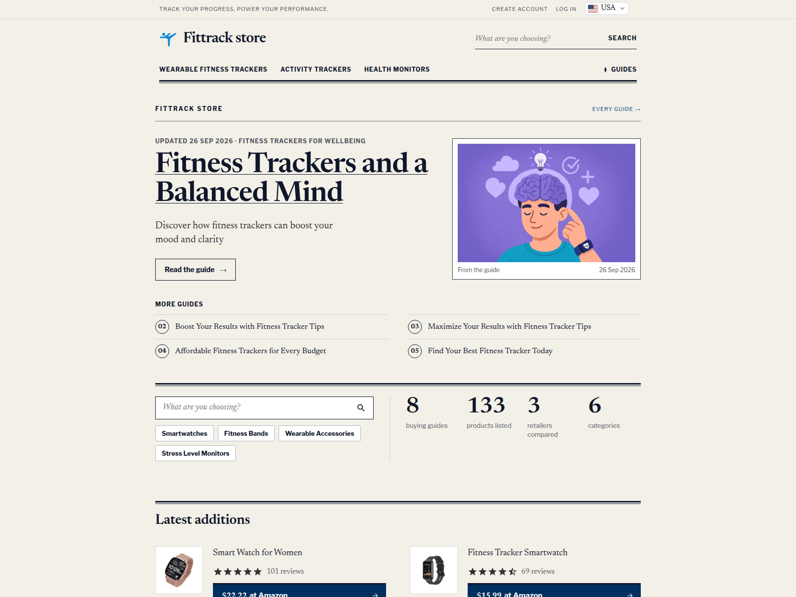 FitTrack Store screenshot