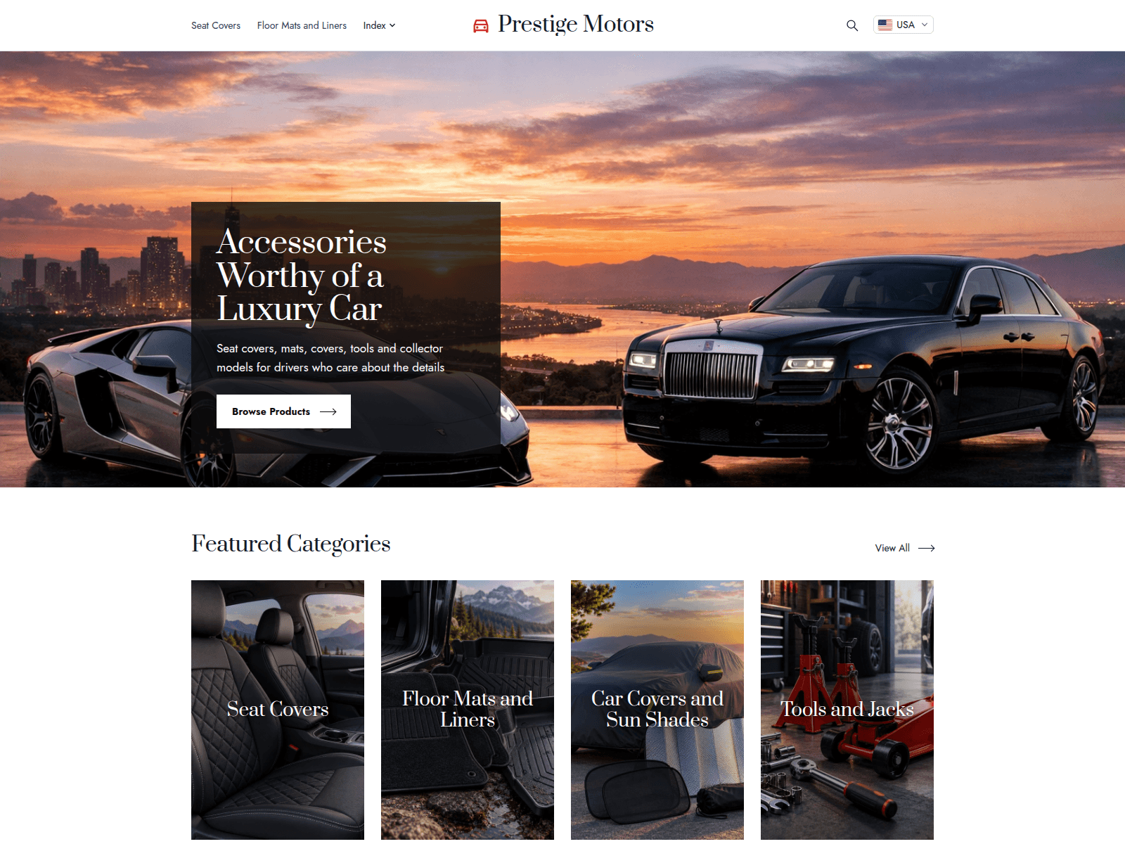 Prestige Motors screenshot