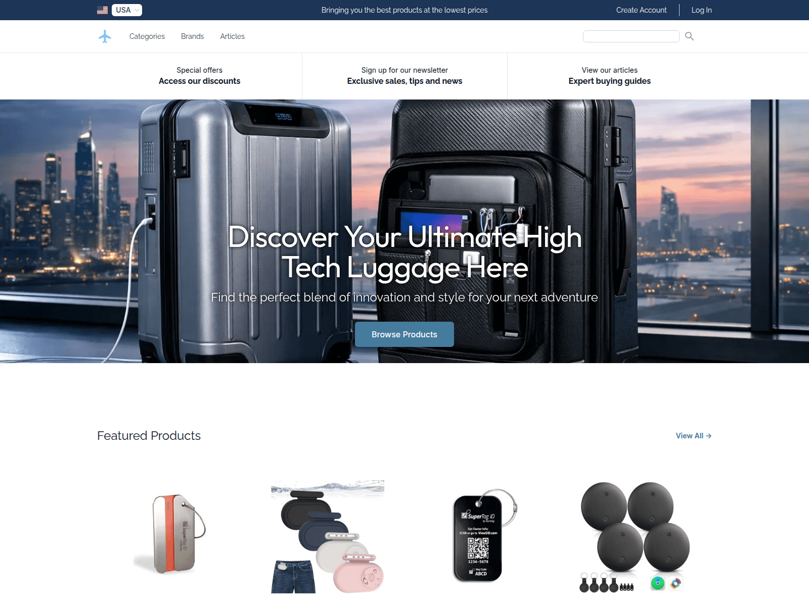 Tech Travel Gear screenshot