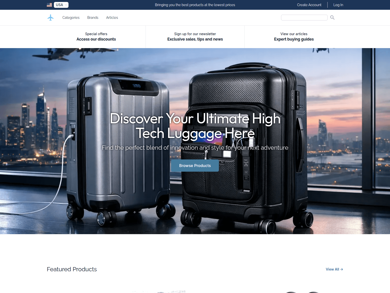 Tech Travel Gear screenshot