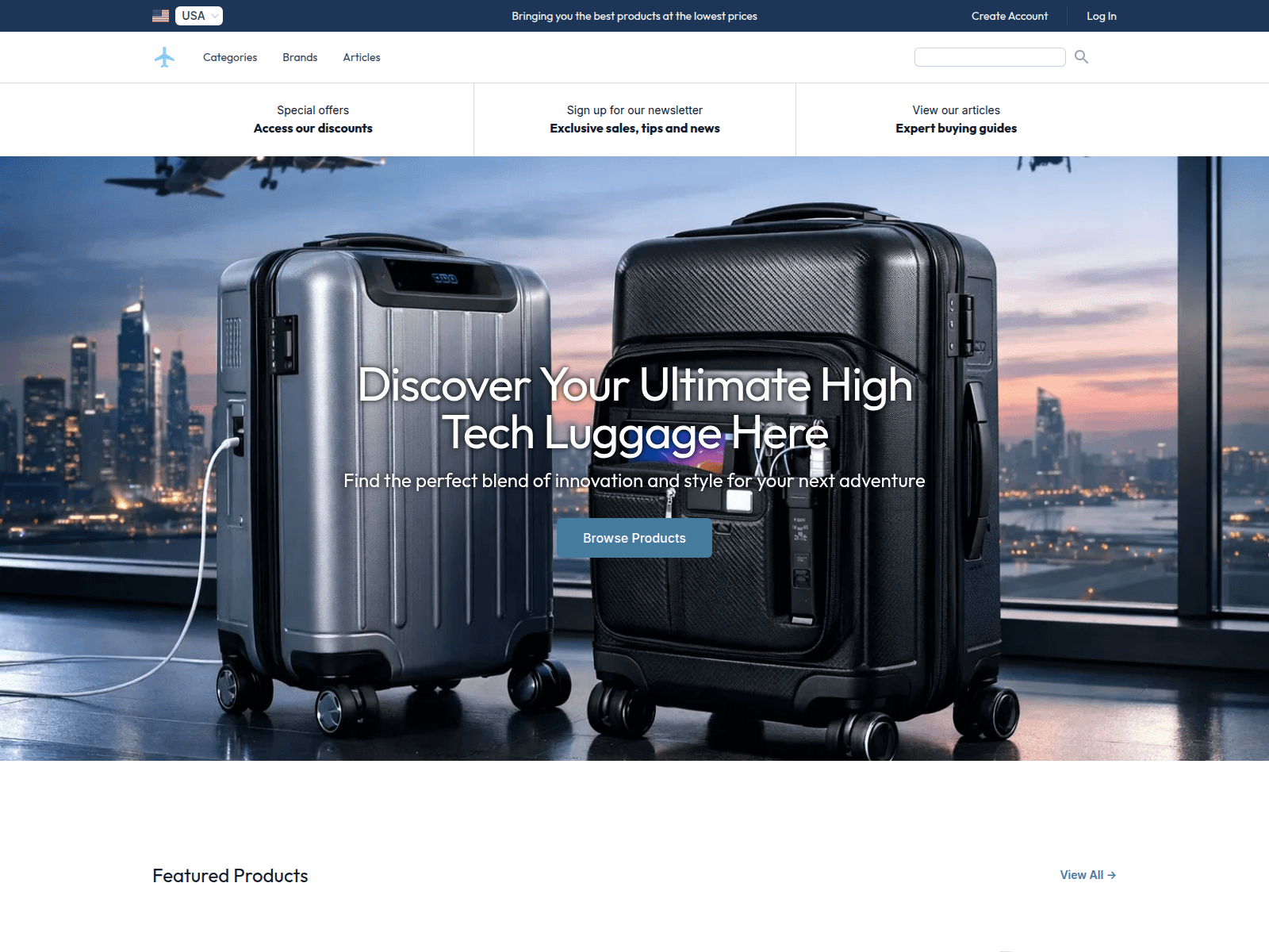 Tech Travel Gear screenshot
