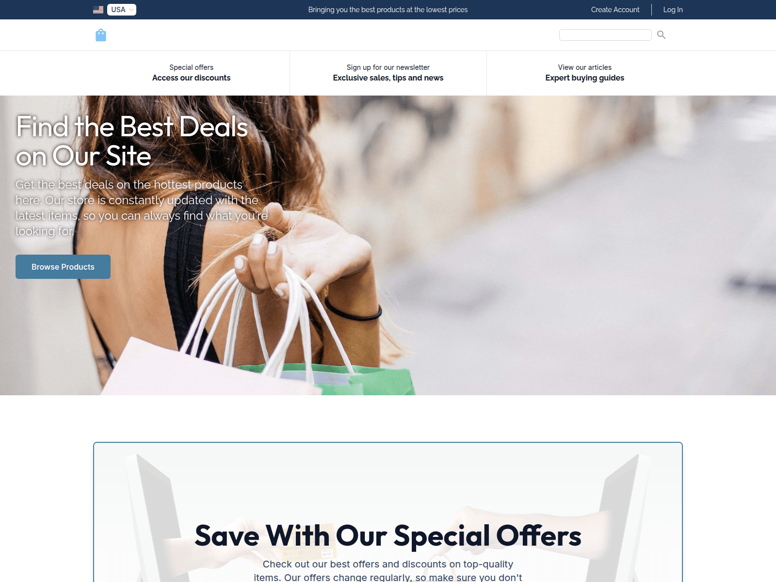 EcoLiving essentials screenshot