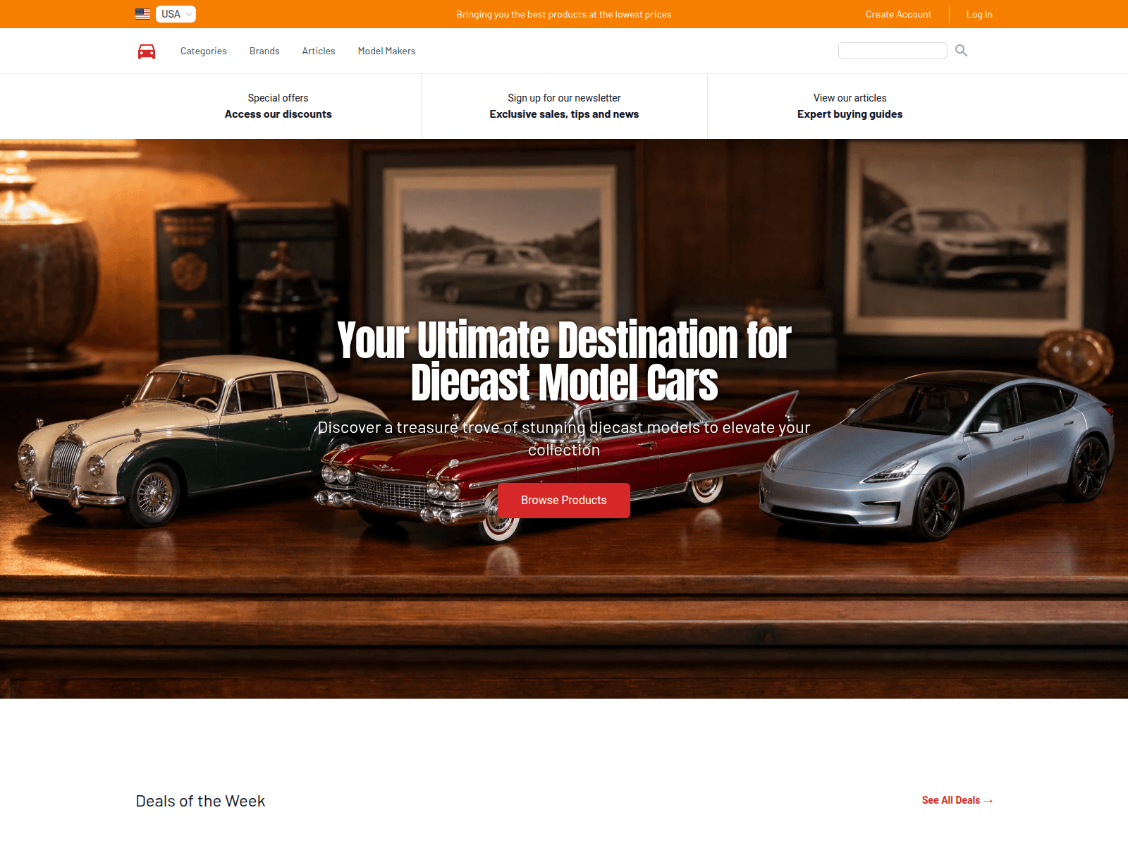 Model Cars For Collectors screenshot