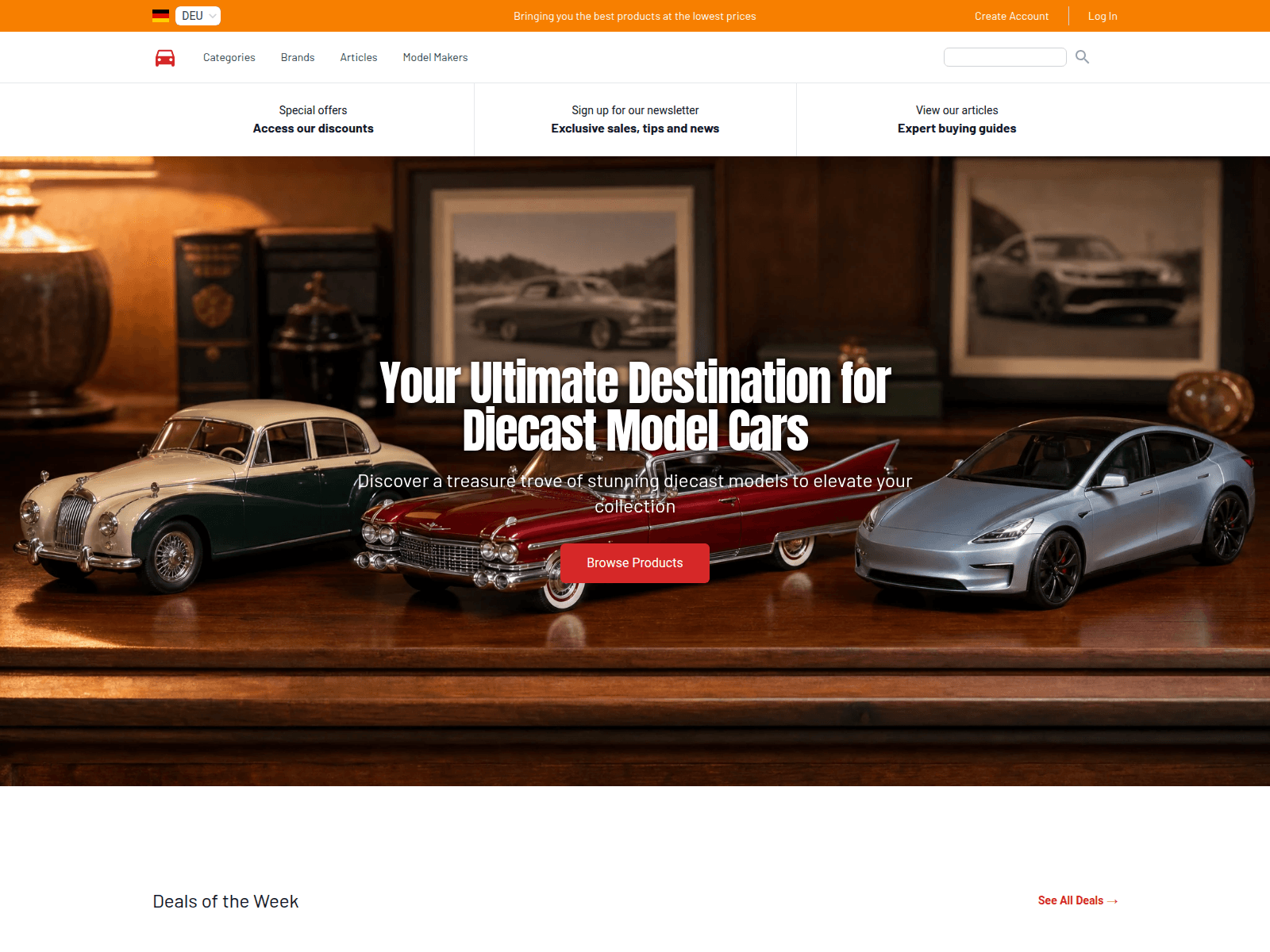 Model Cars For Collectors screenshot