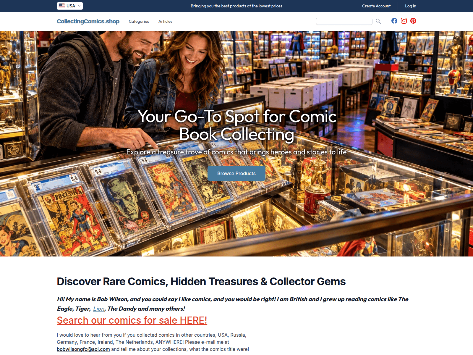 Collecting Comics screenshot