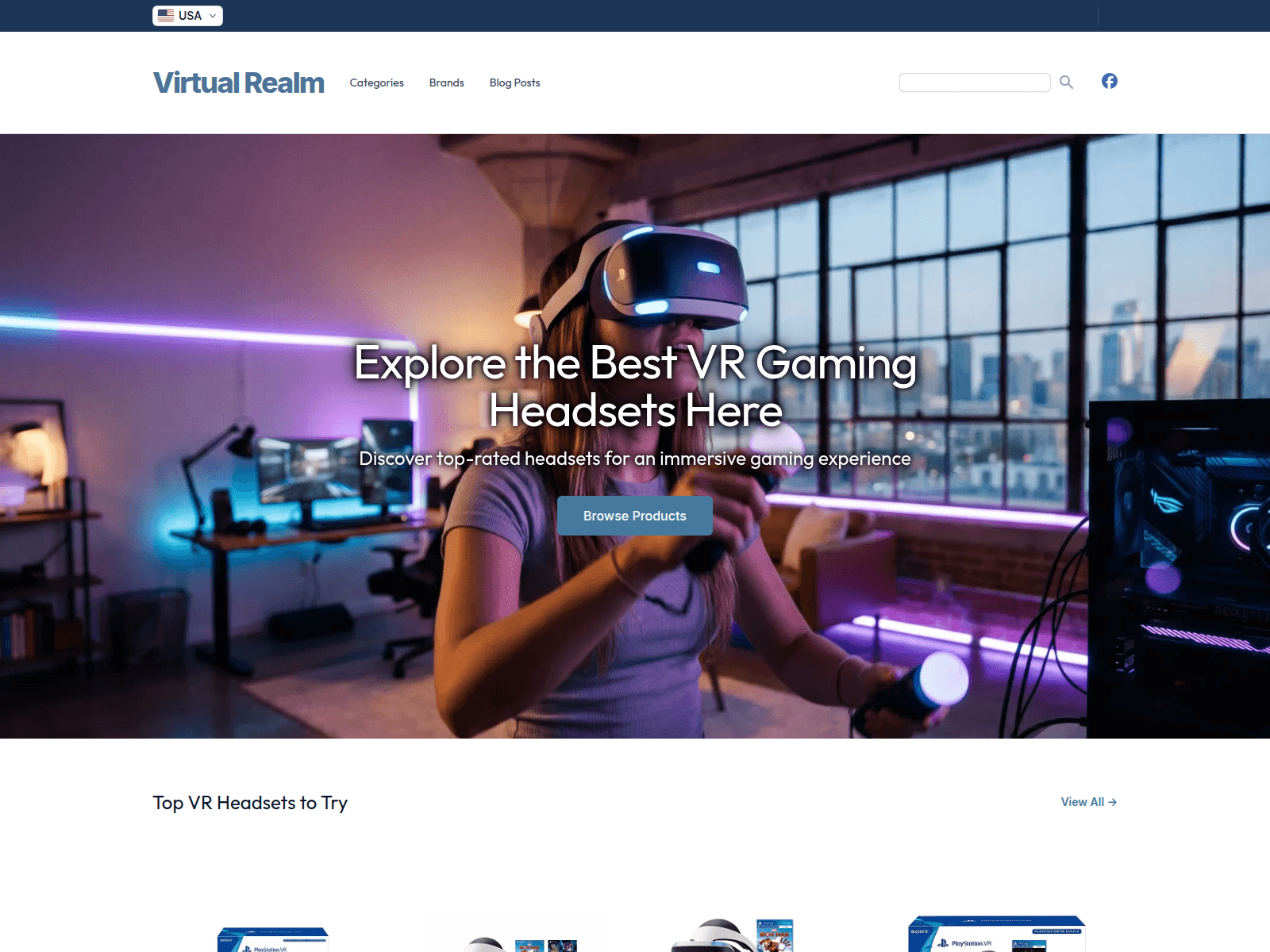 Virtual Realm screenshot