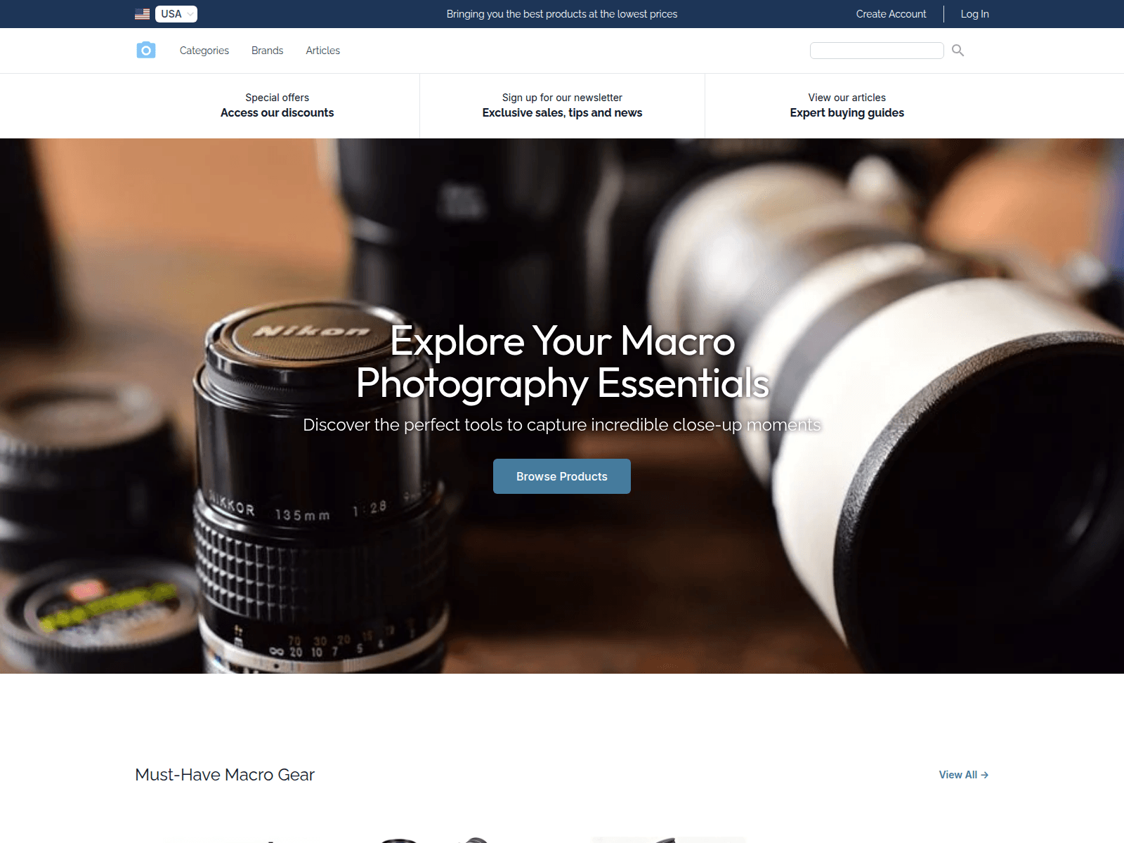 Macro Lens Haven screenshot
