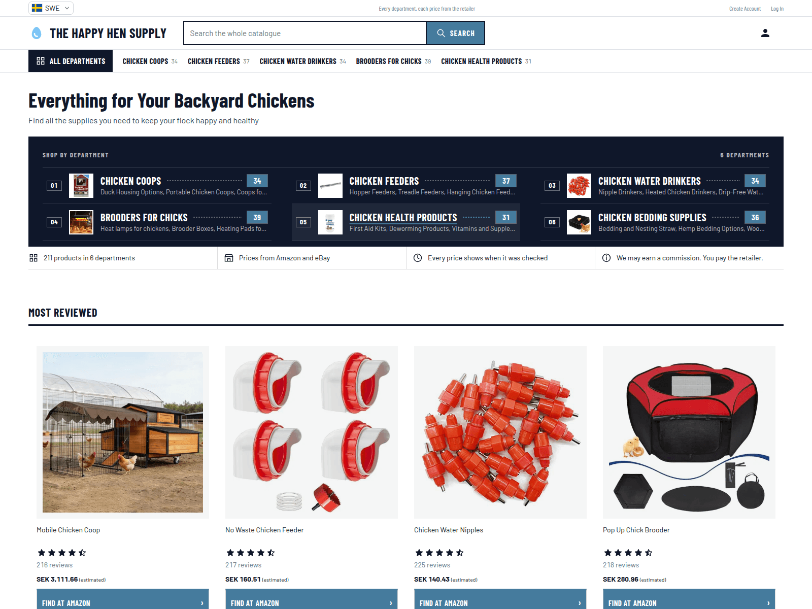 The Happy Hen Supply screenshot