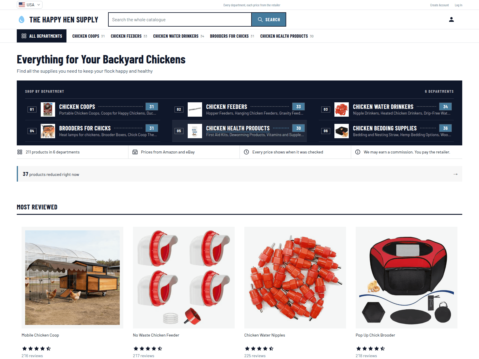 The Happy Hen Supply screenshot
