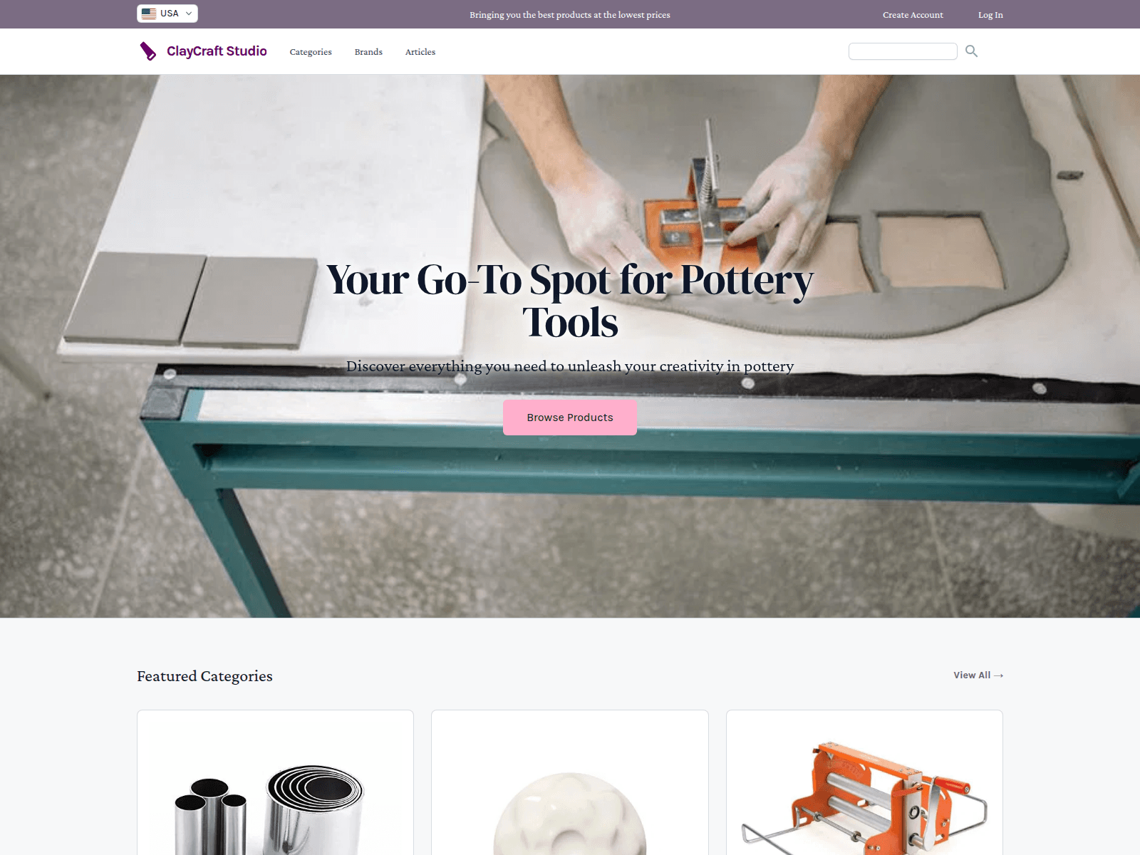 ClayCraft Studio screenshot