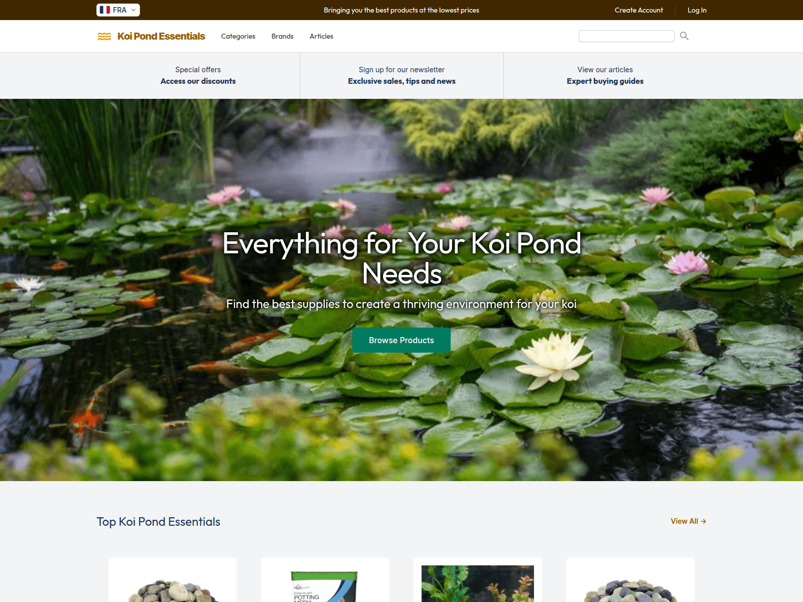 Koi Pond Essentials screenshot