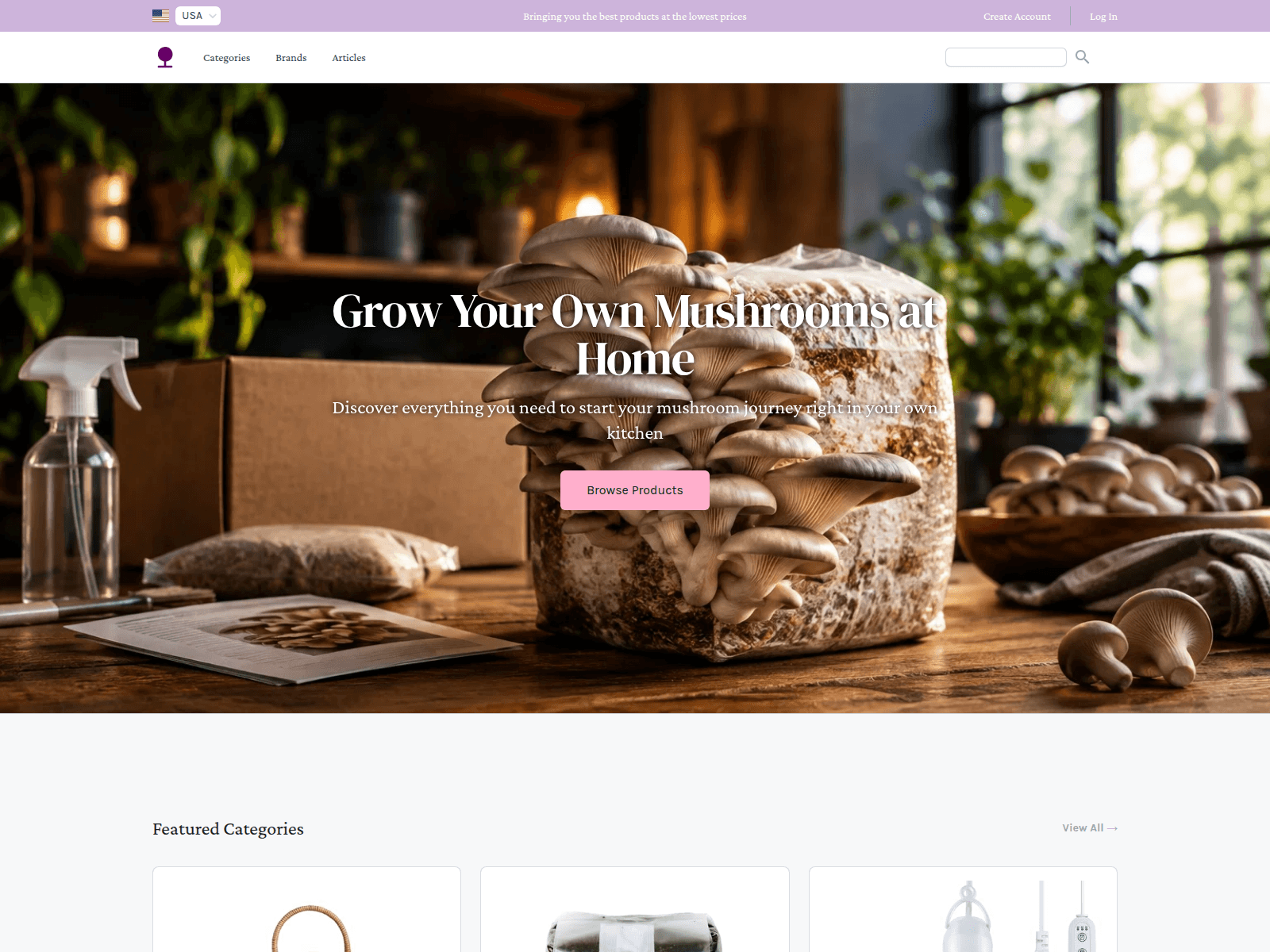 Fungi Grow Co screenshot